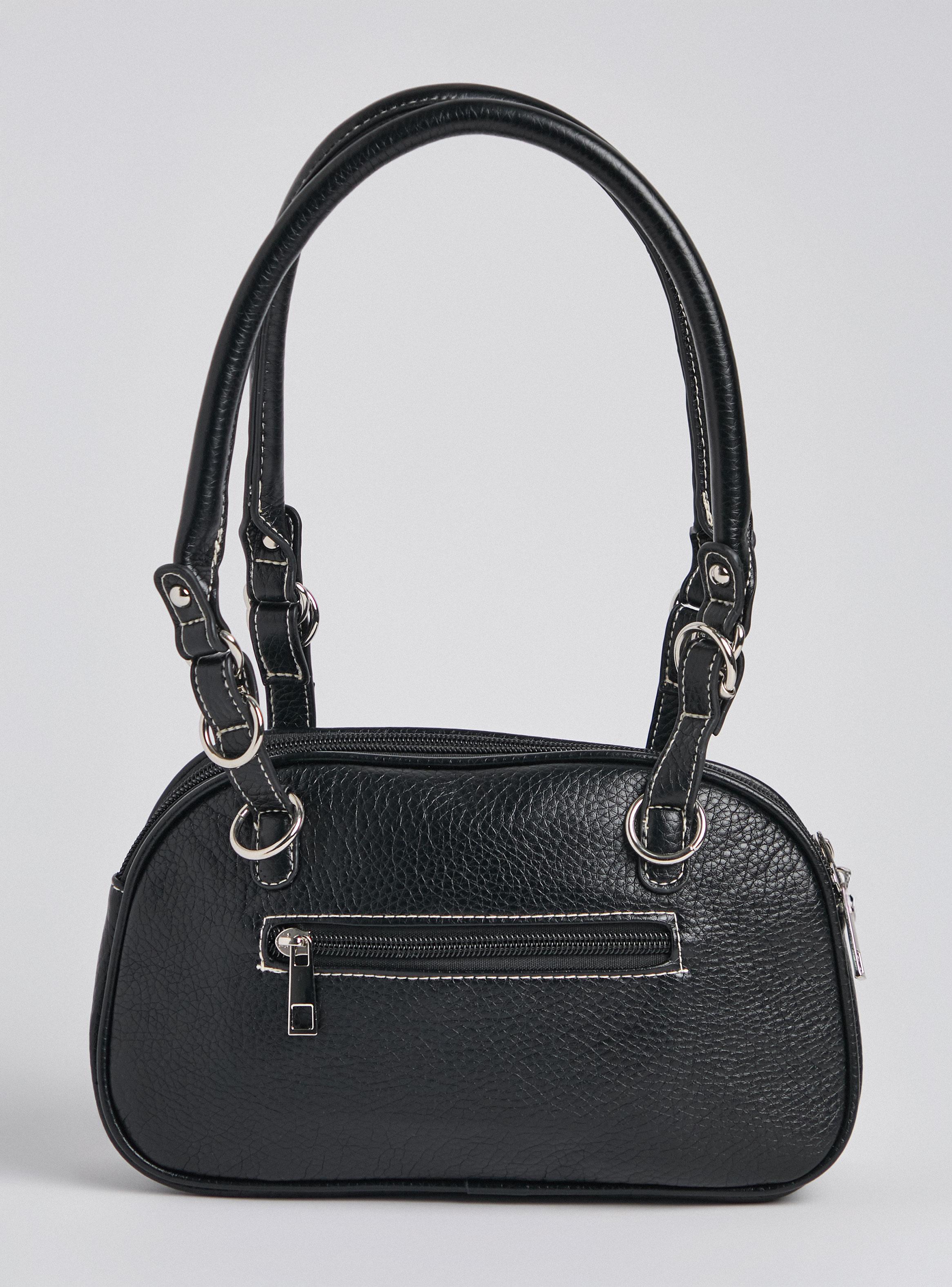 Cartera de Hombro con Charm de Corazón-2