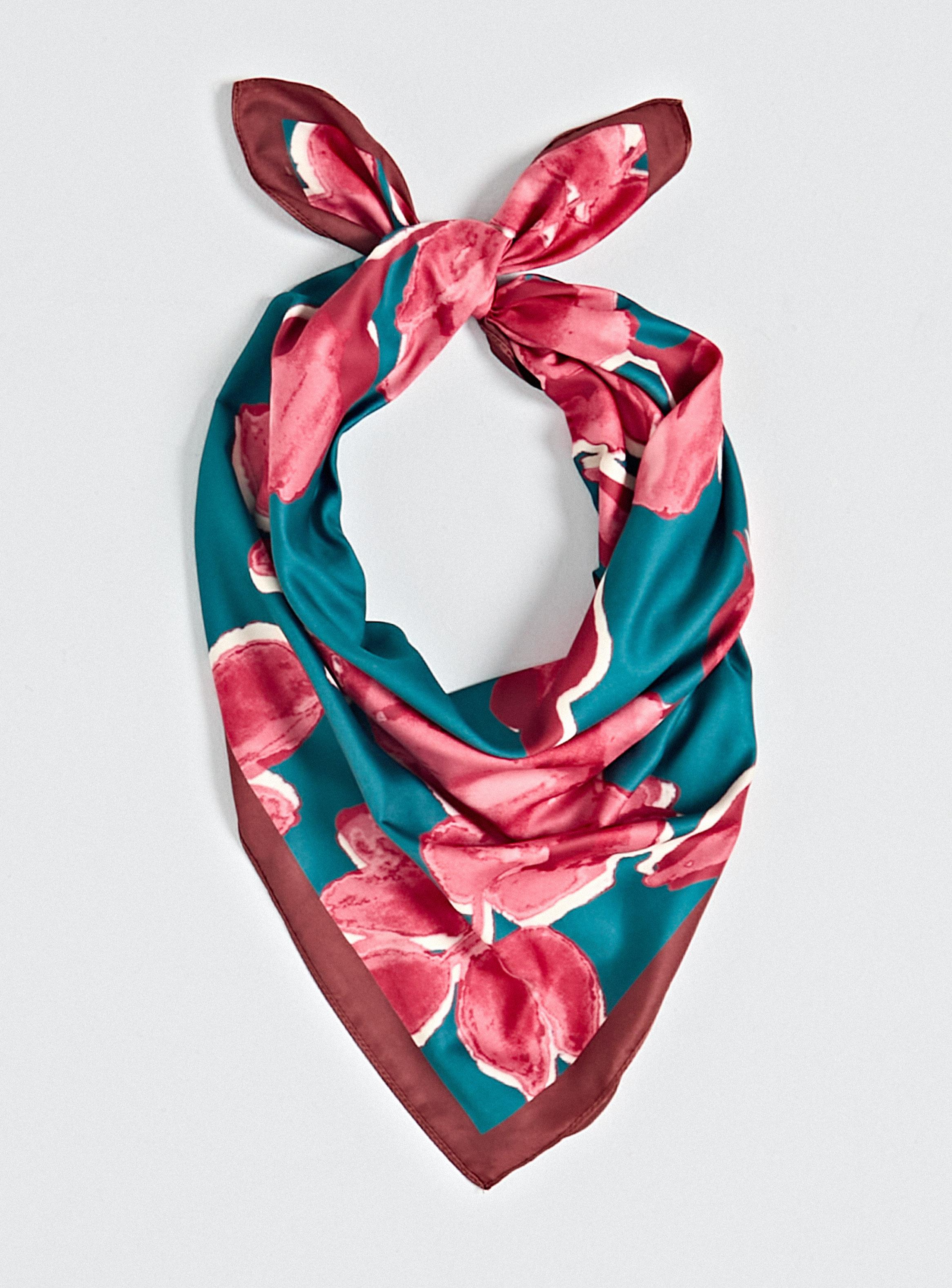 Pañuelo Estampado Cuadrado-2