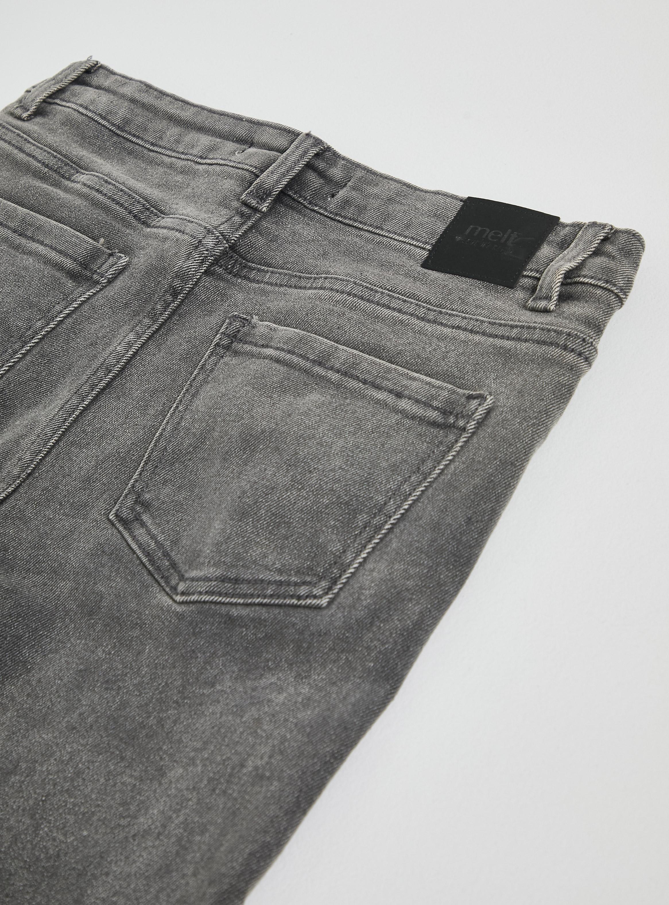 Jeans Parches Estrellas Desflecadas-2