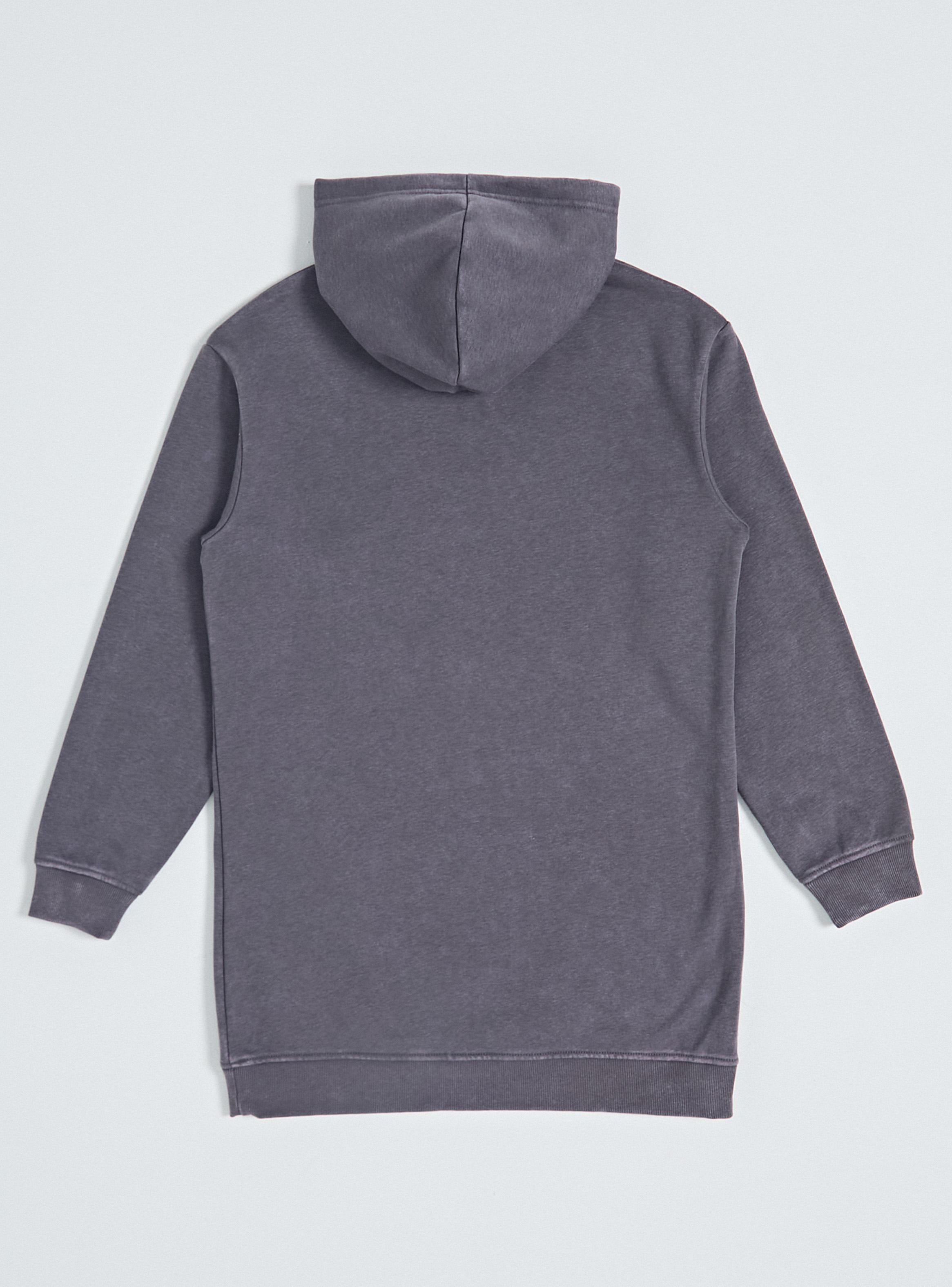 Polerón Oversize Color con Bolsillo Frontal-2