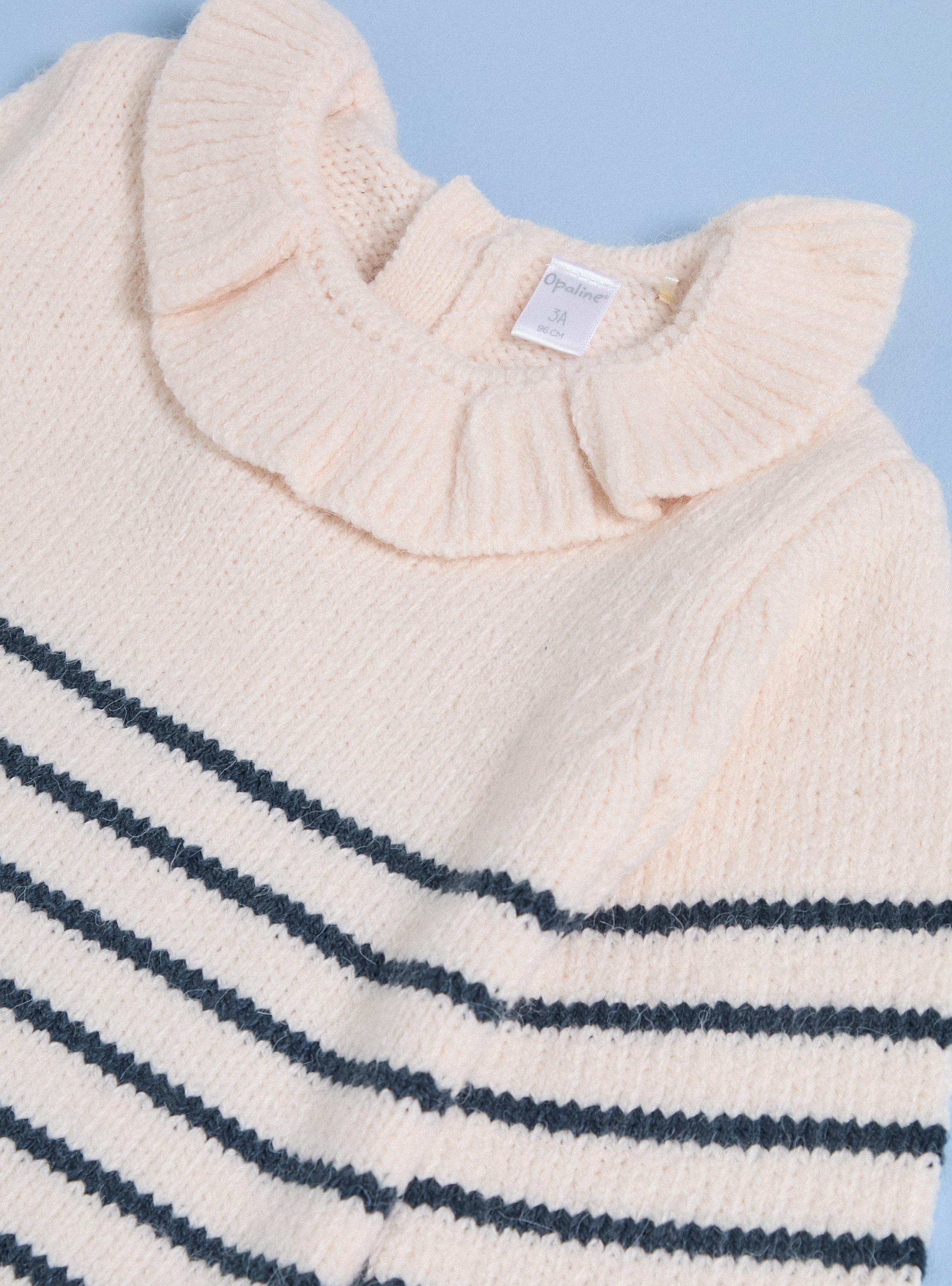 Sweater Rayas con Cuello-3