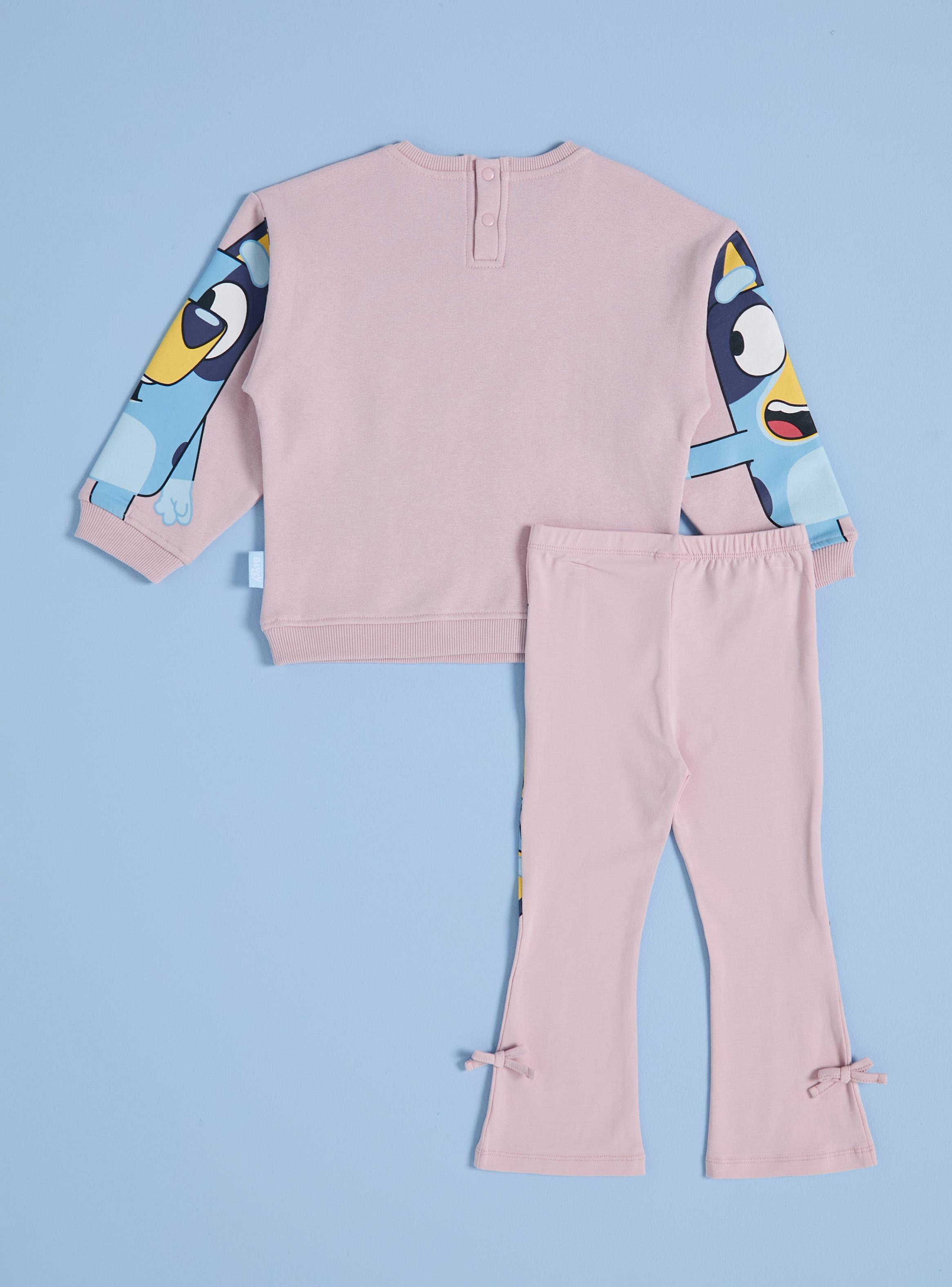 Buzo Set Polerón y Calza con Cintas Bluey-2