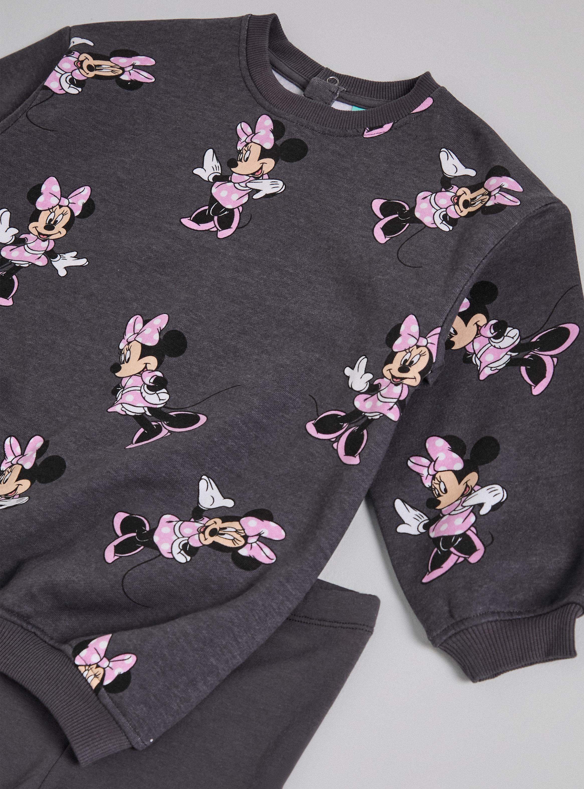 Conjunto Polerón y Calza Minnie Mouse Rosado-3