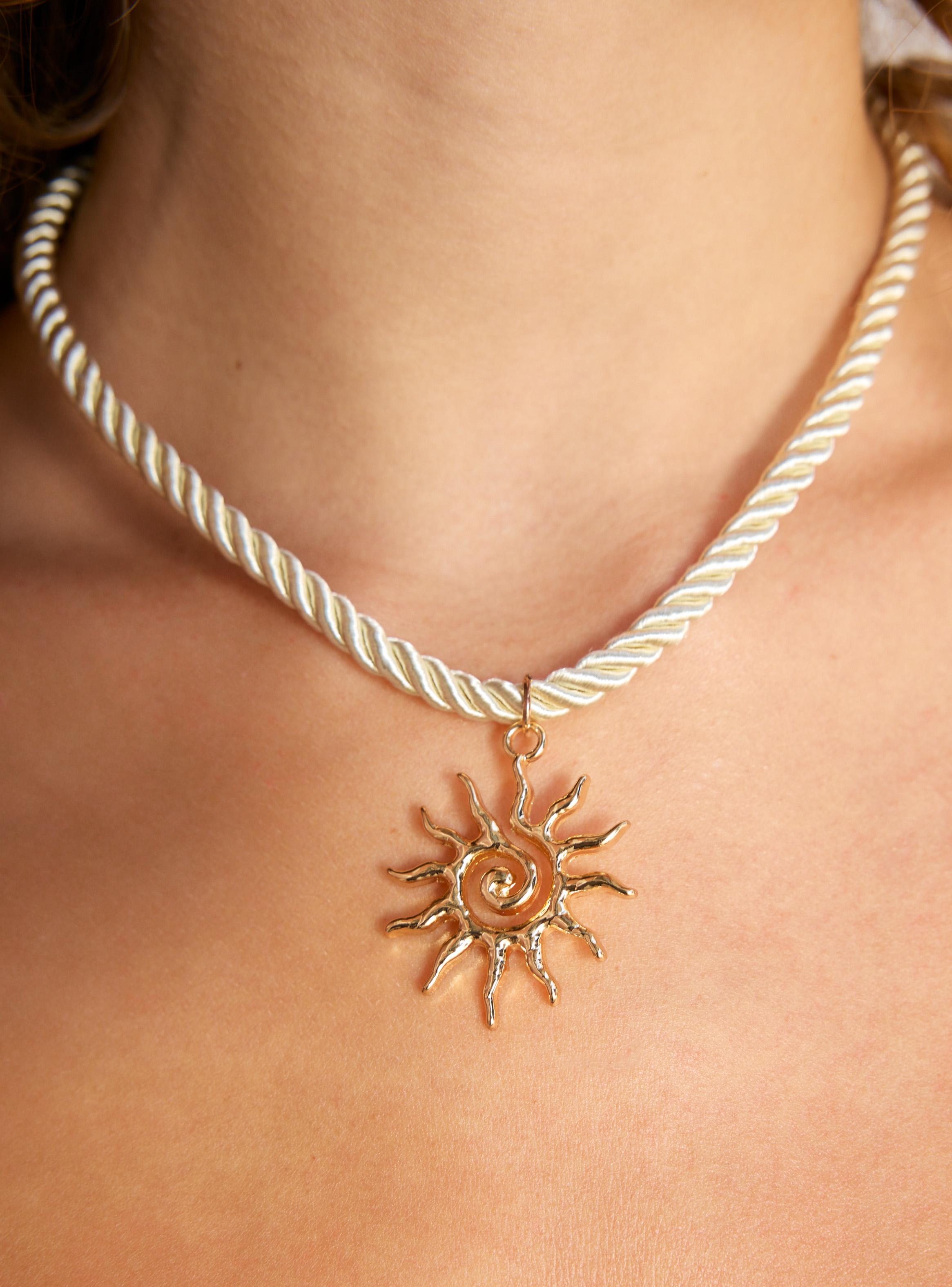 Collar Tipo Choker Temática Playa-3