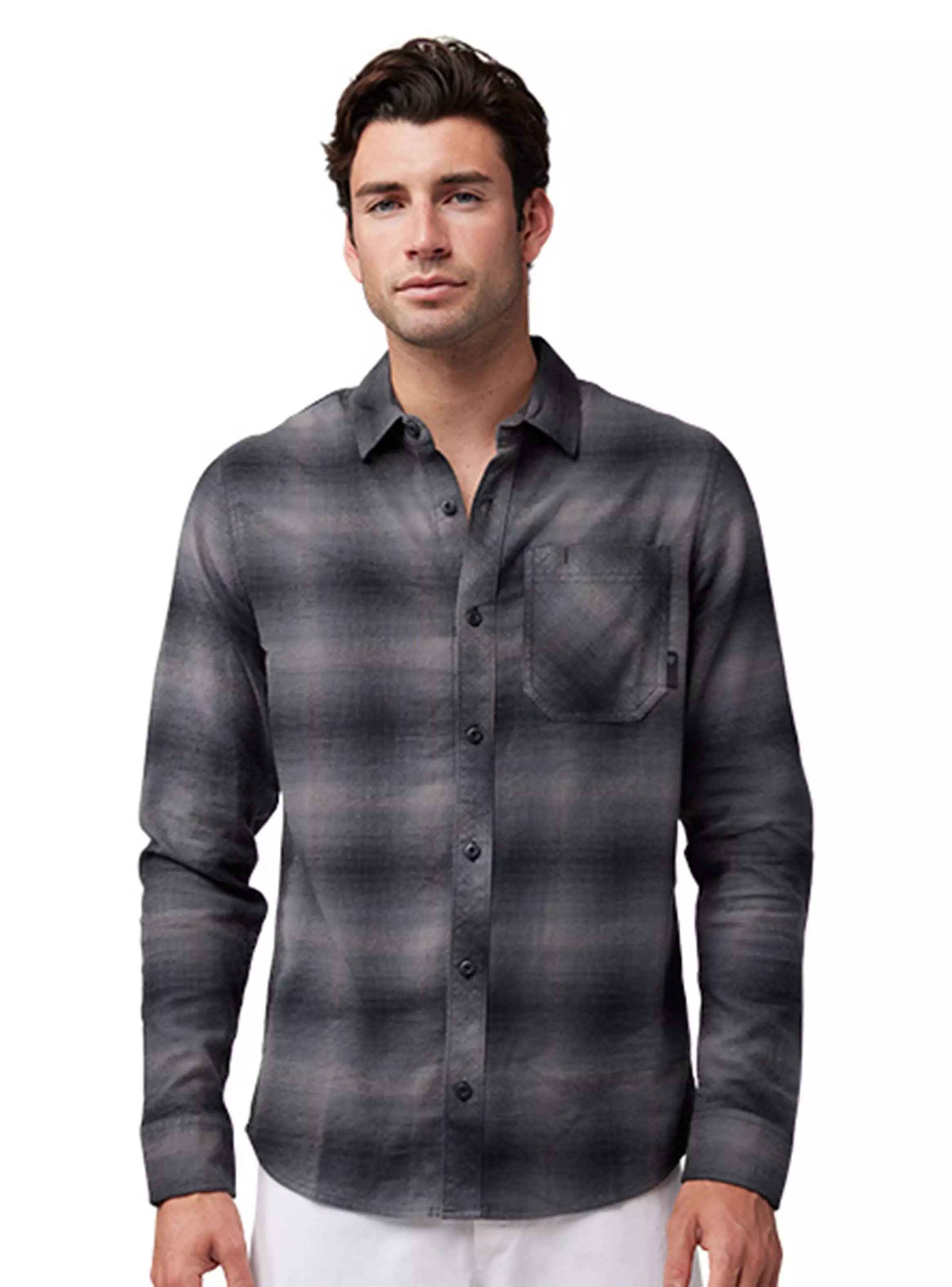 Camisa Survivalist Manga Larga Casual-0