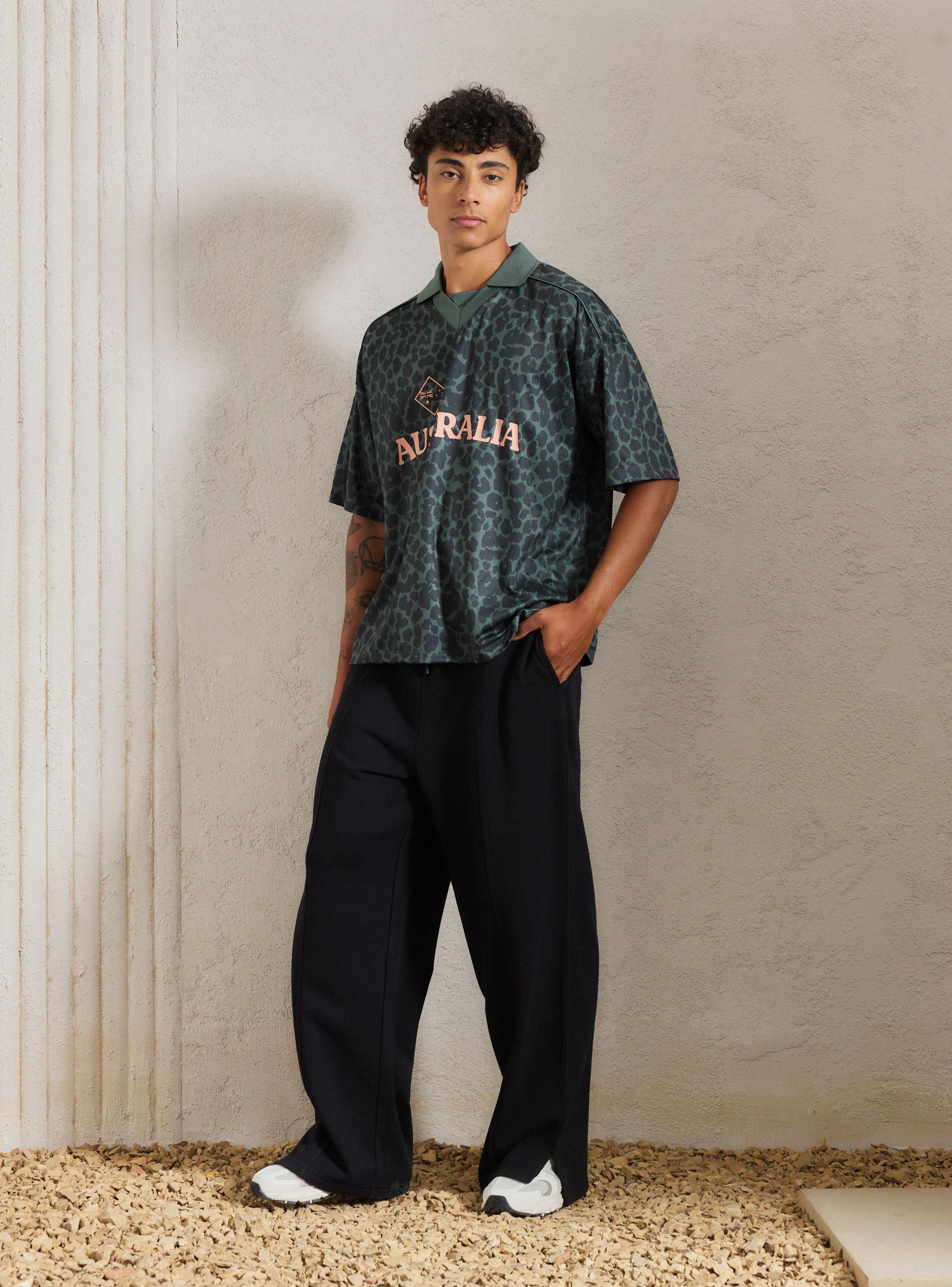 Pantalón Algodón Elástico Regular Fit-4