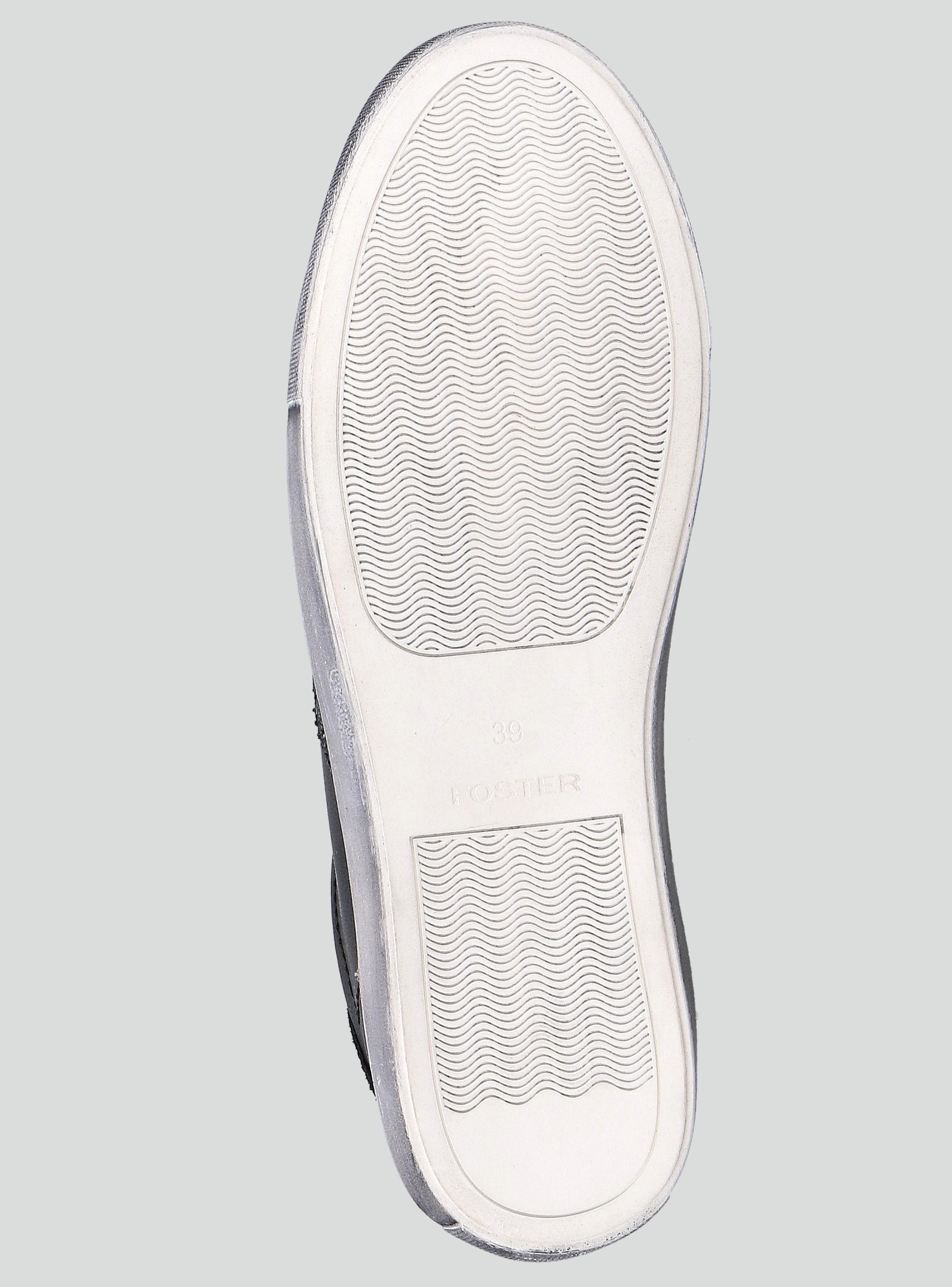 Zapatilla Urbana Brillos Cuero Mujer-3