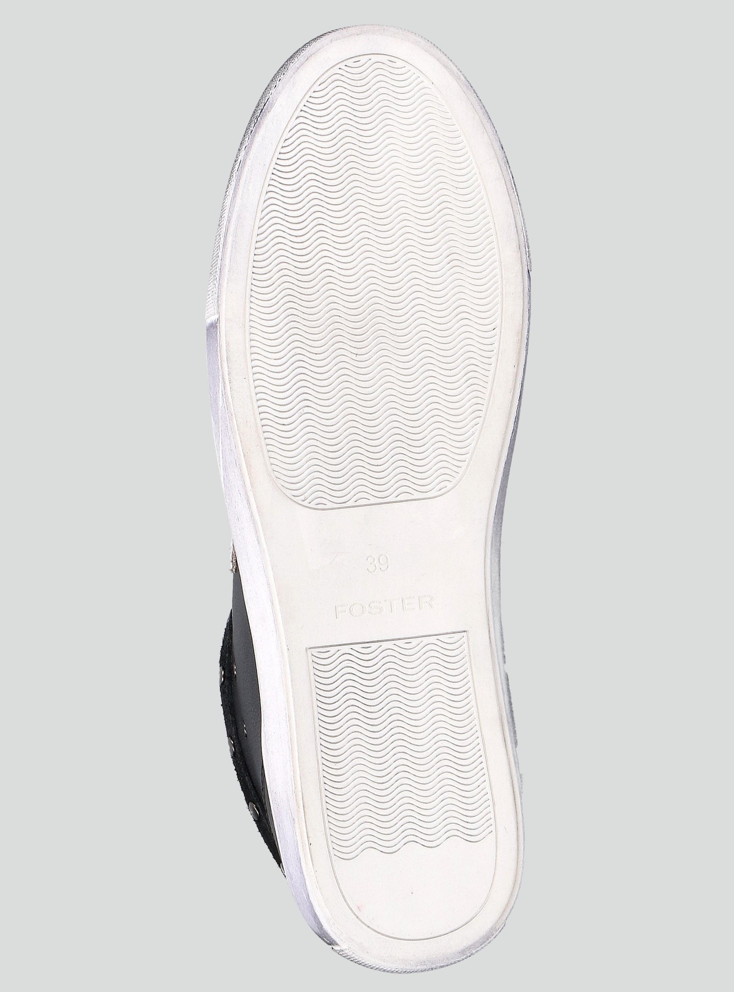 Zapatilla Urbana Media Caña Cuero Mujer-3