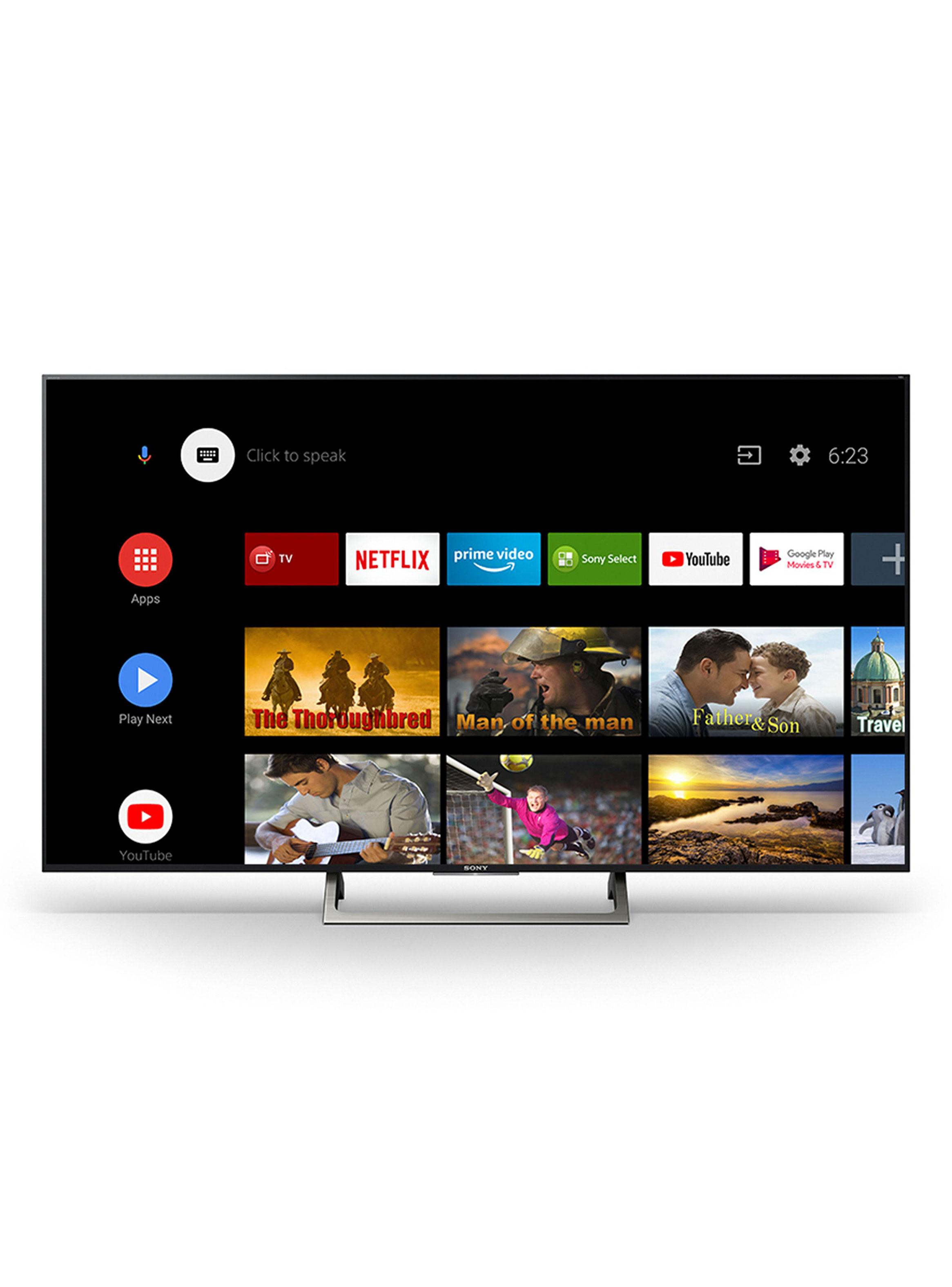 LED Android Smart TV Sony 55" UHD 4K 55X805E-0