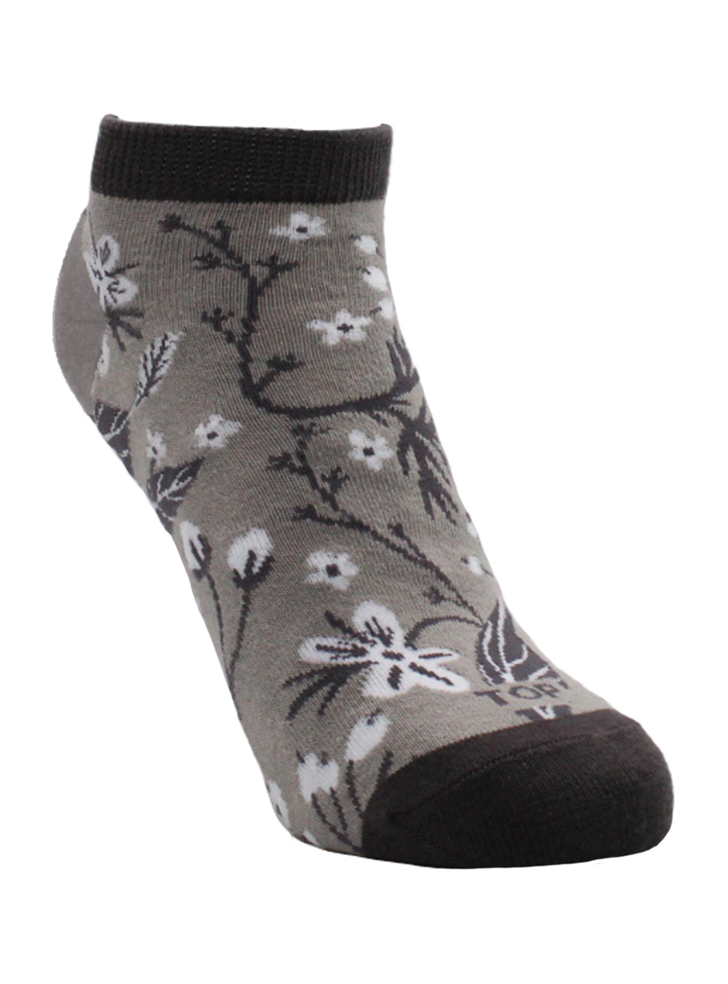 Pack 5 Calcetín Corto Estampado Print Color-2