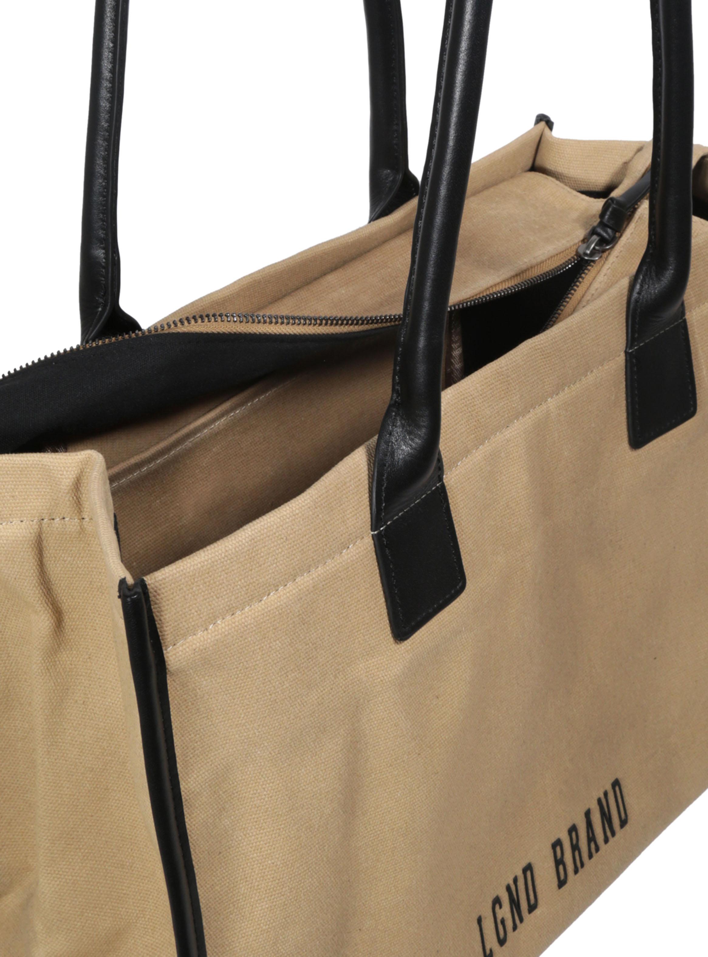 Cartera Tote Bag Camel-3