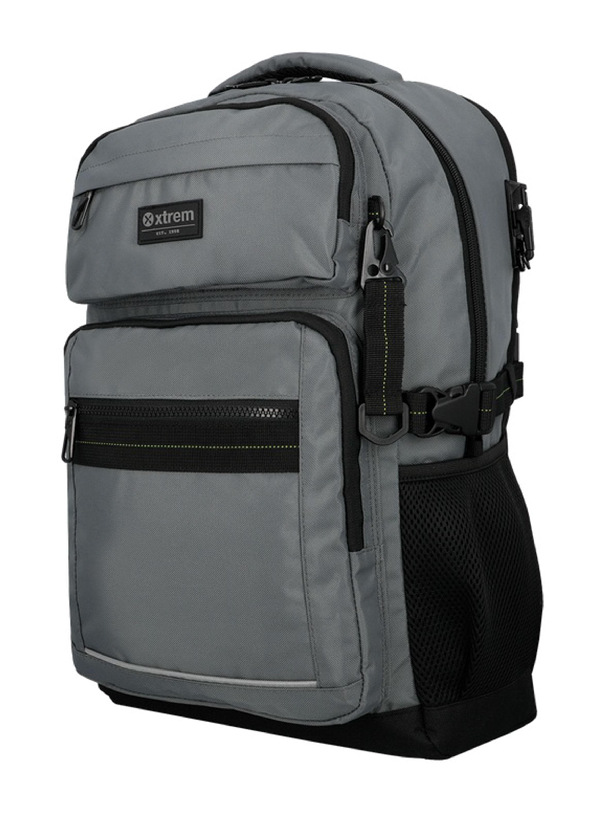 Mochila Notebook 16' Denver Gris-2