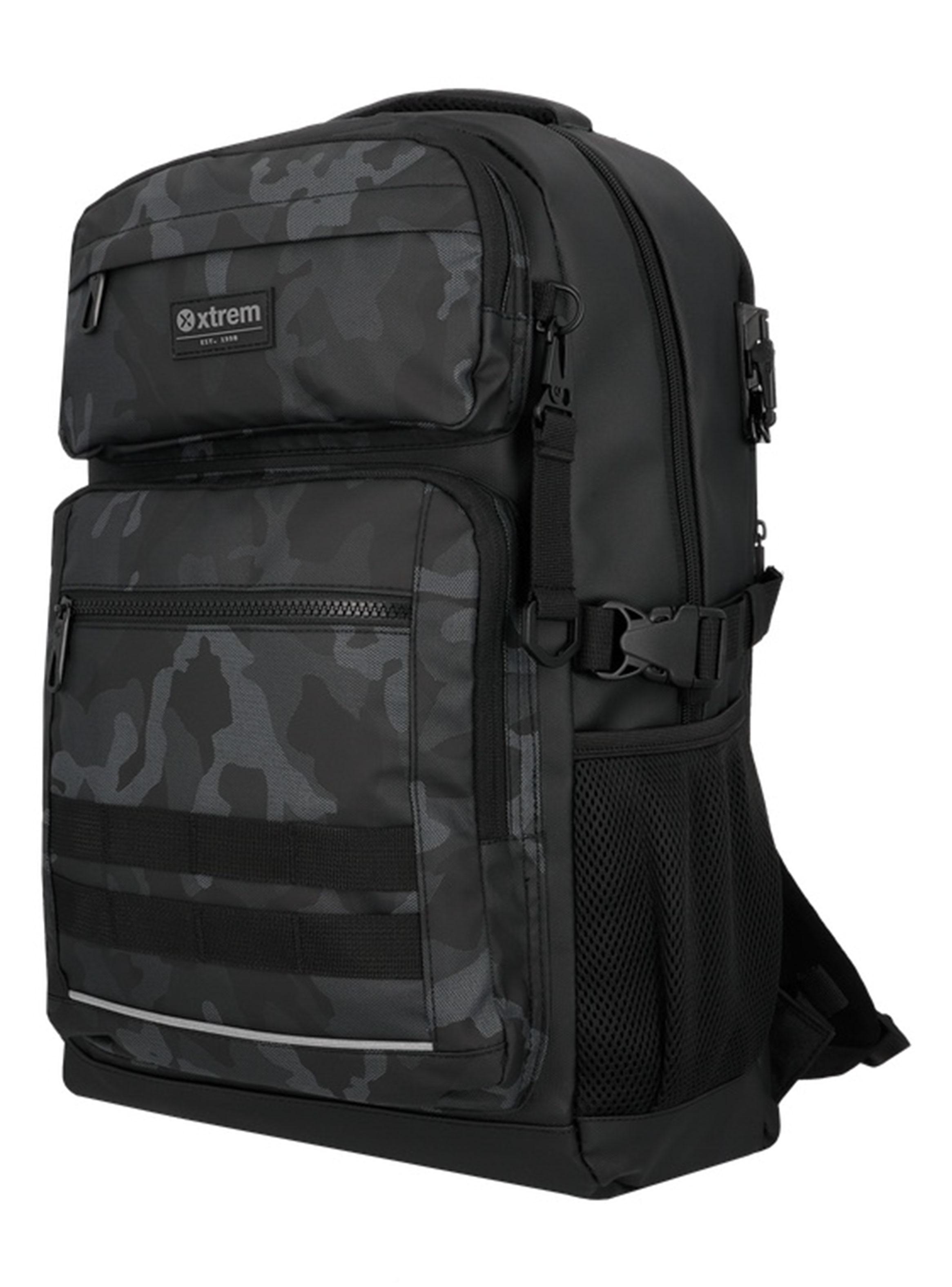 Mochila Notebook Denver 6XT Gris Militar 16'-2