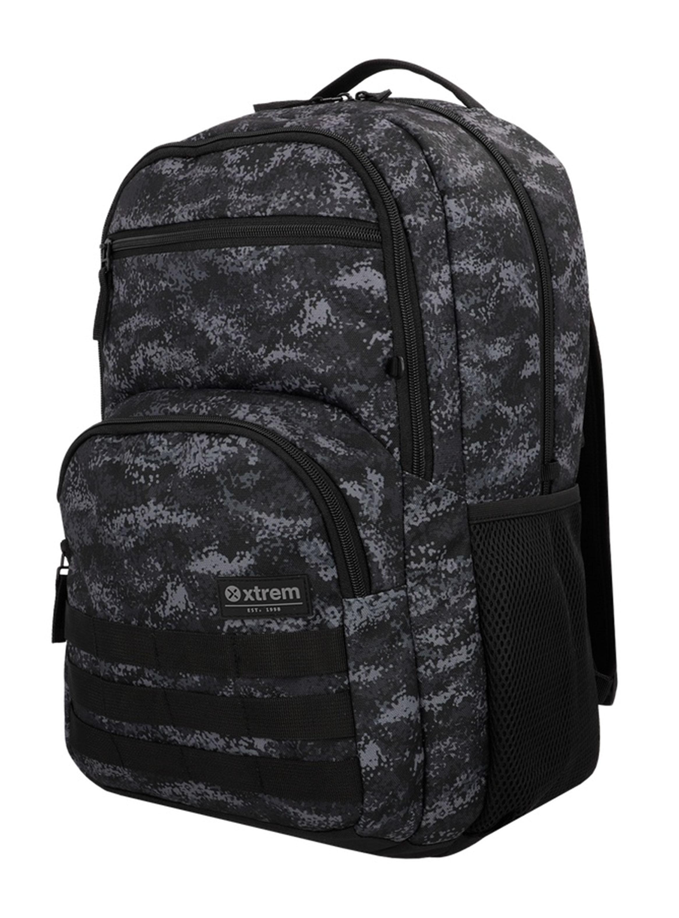 Mochila Notebook 16' Maverick Gris Texturado-2