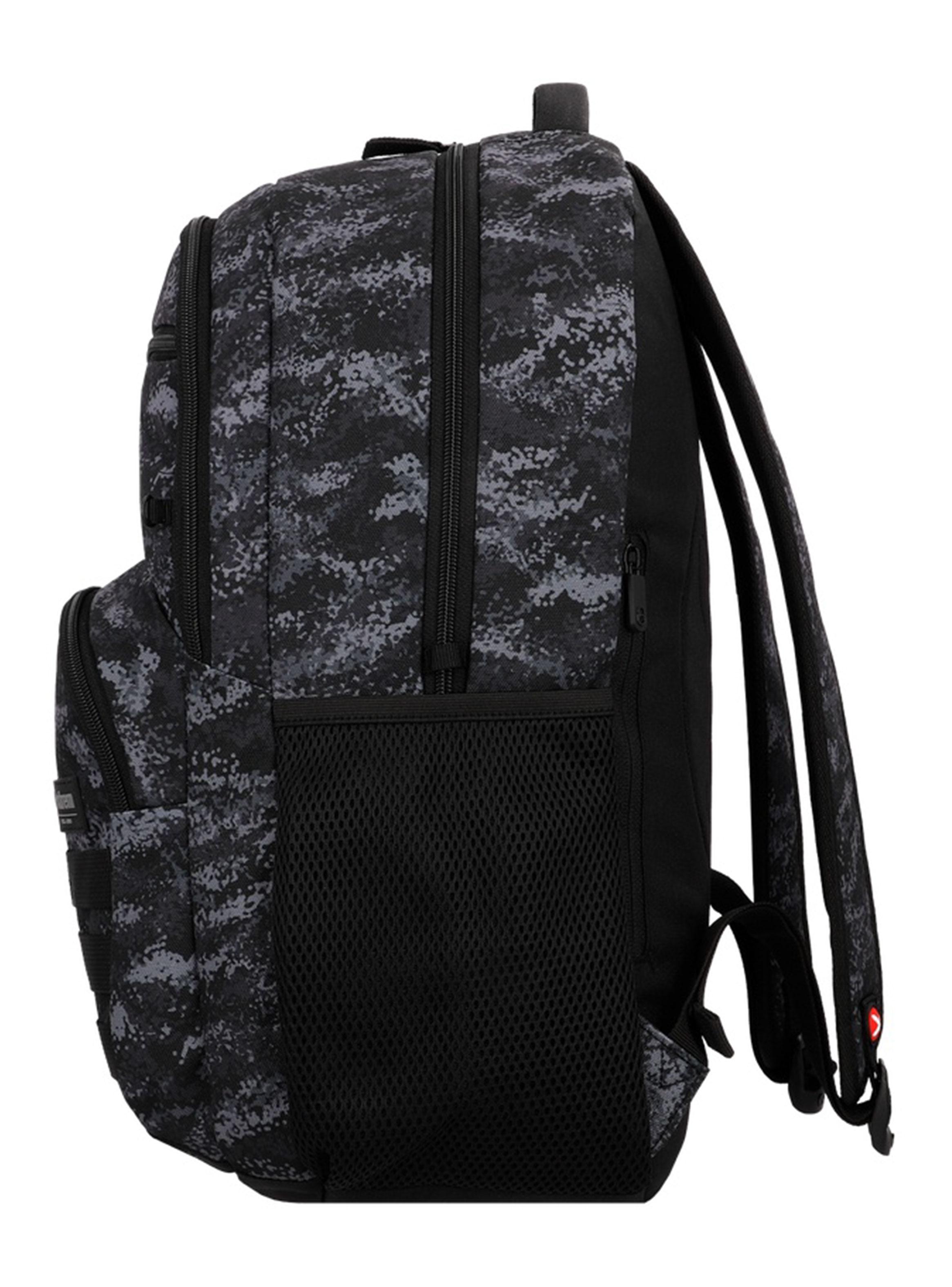 Mochila Notebook 16' Maverick Gris Texturado-3