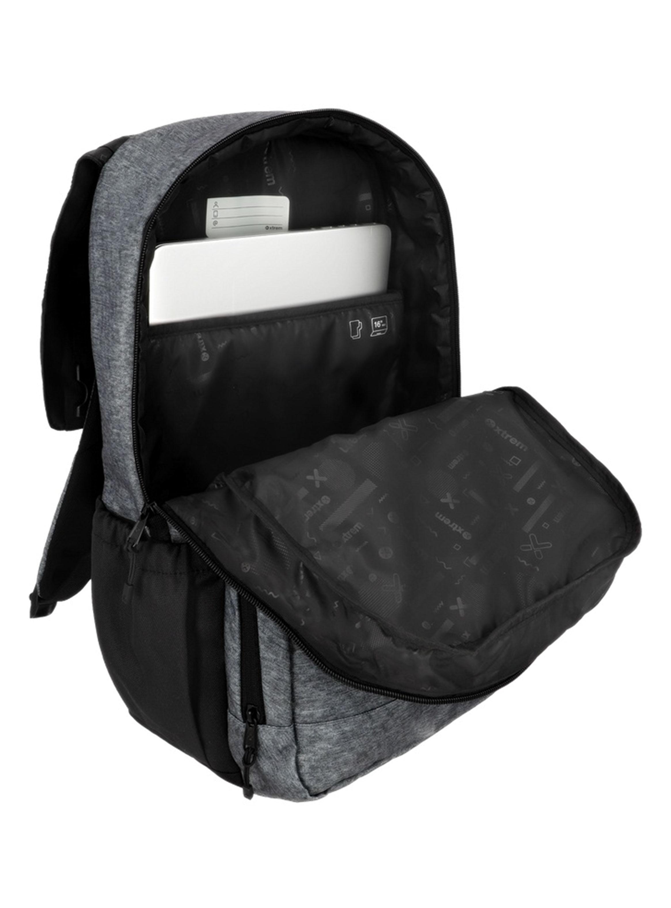 Mochila Notebook 16' Kent Gris-4