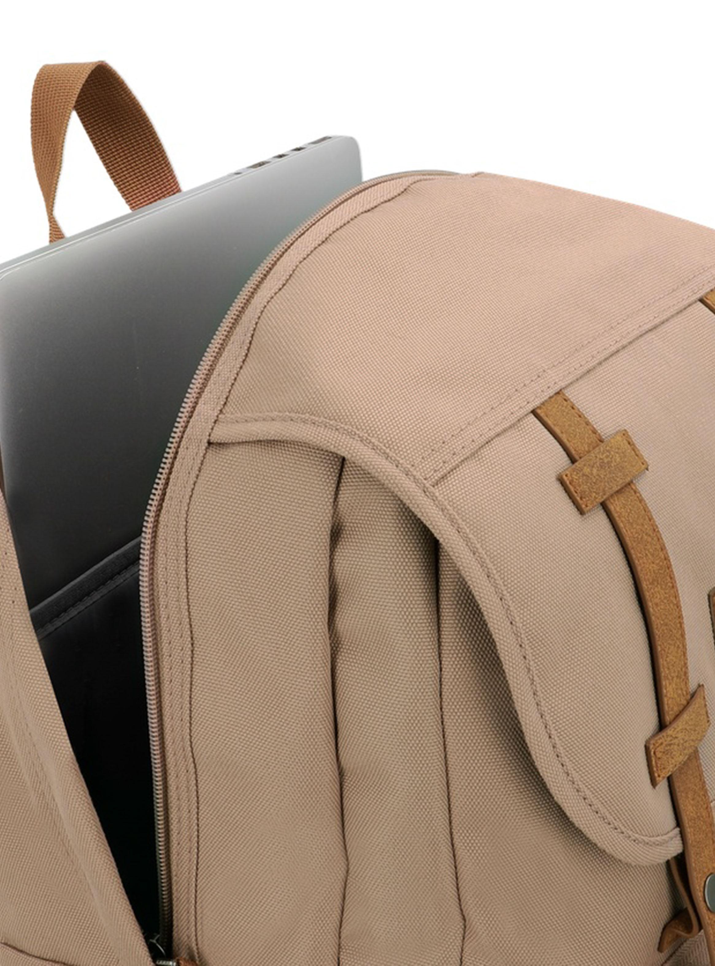 Mochila Notebook Straps 2.0 6XT Beige 16'-4