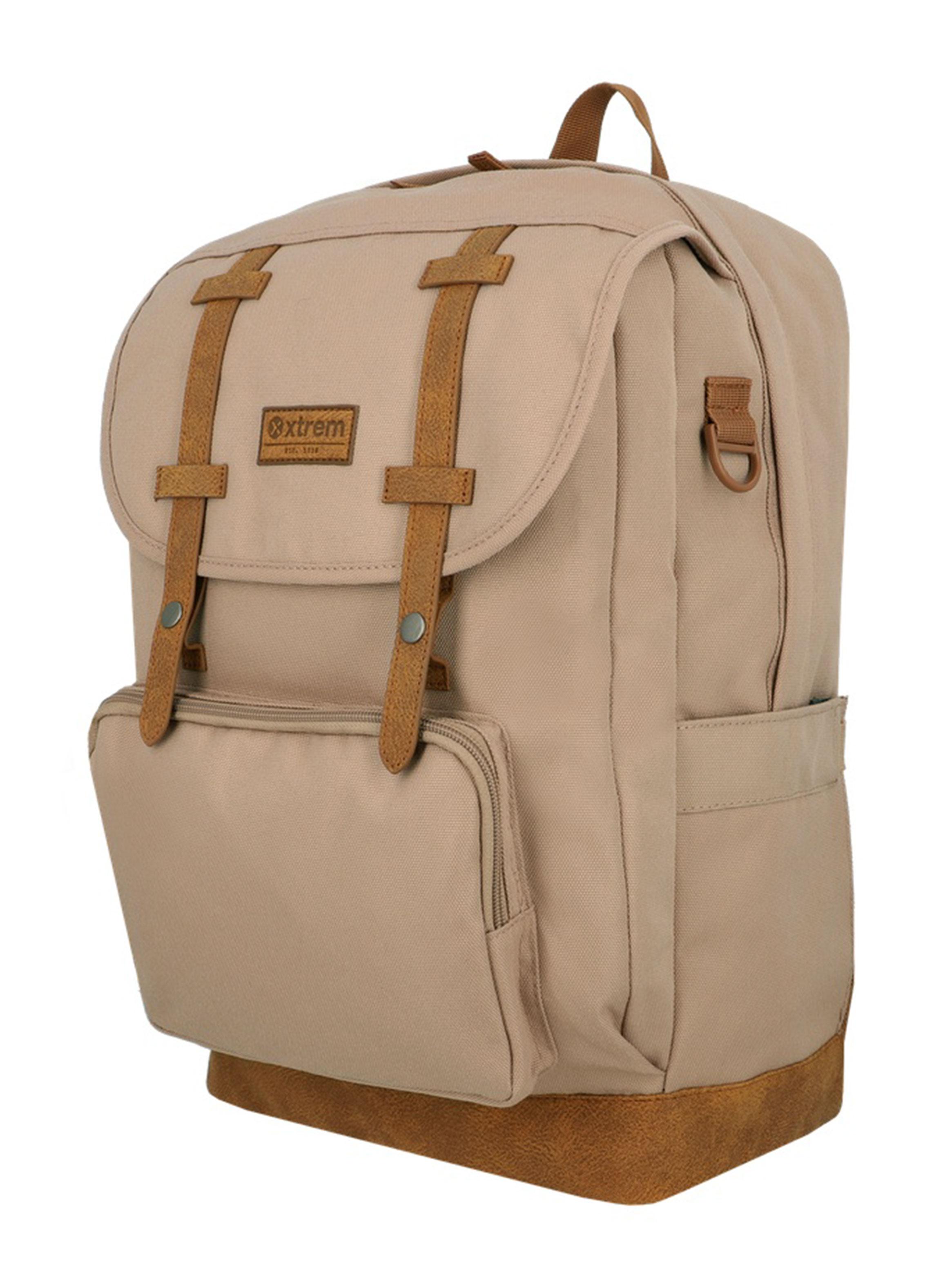 Mochila Notebook Straps 2.0 6XT Beige 16'-2