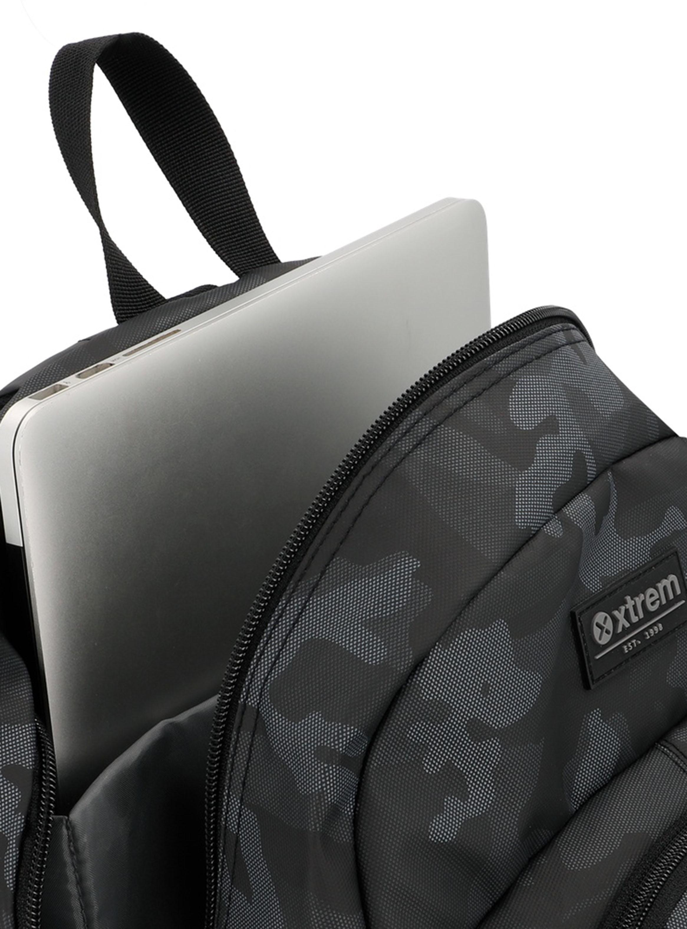 Mochila Notebook 15' Atomik Gris Militar-4