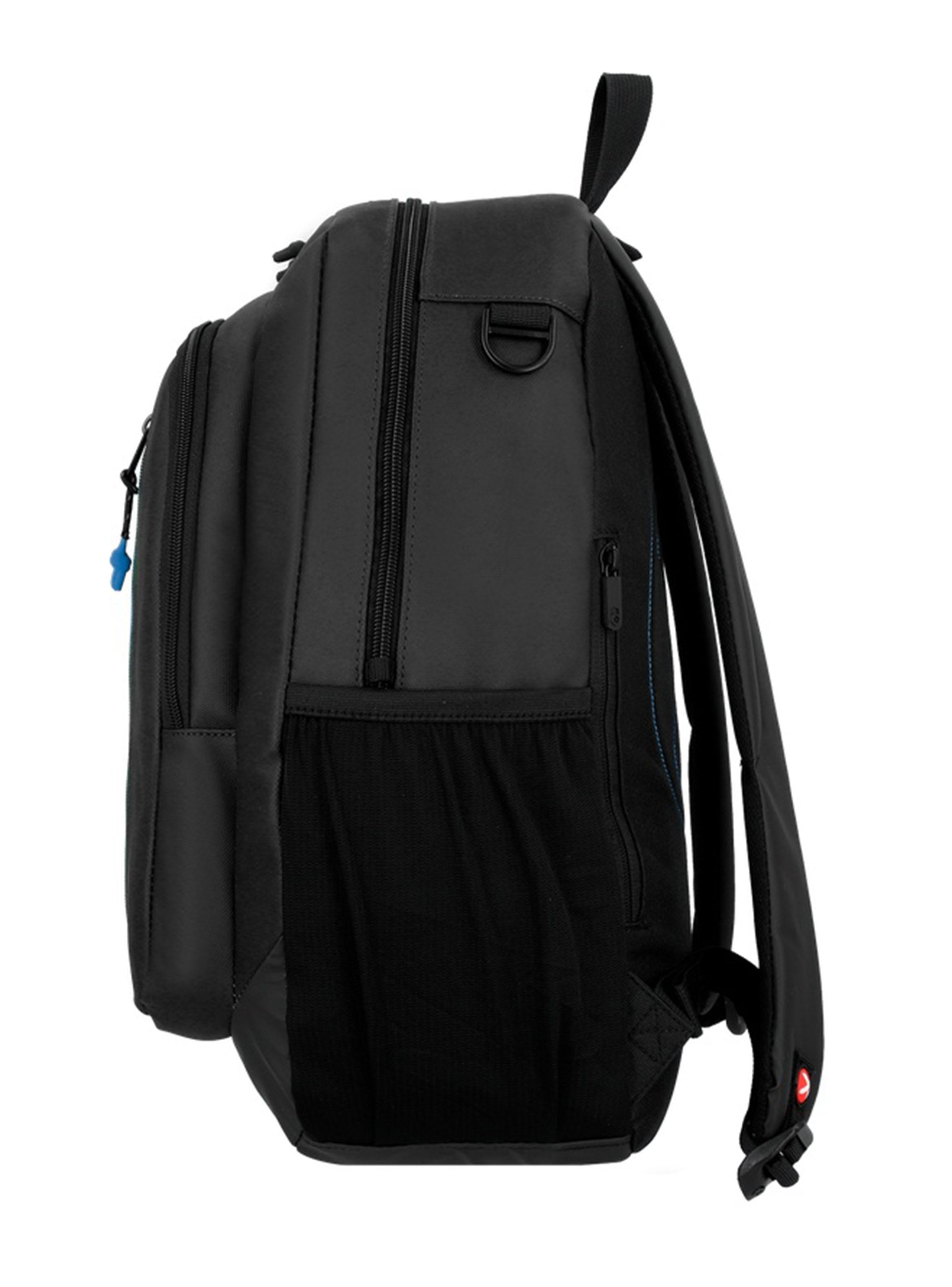 Mochila Notebook 16' Bronx Negro y Azul-3