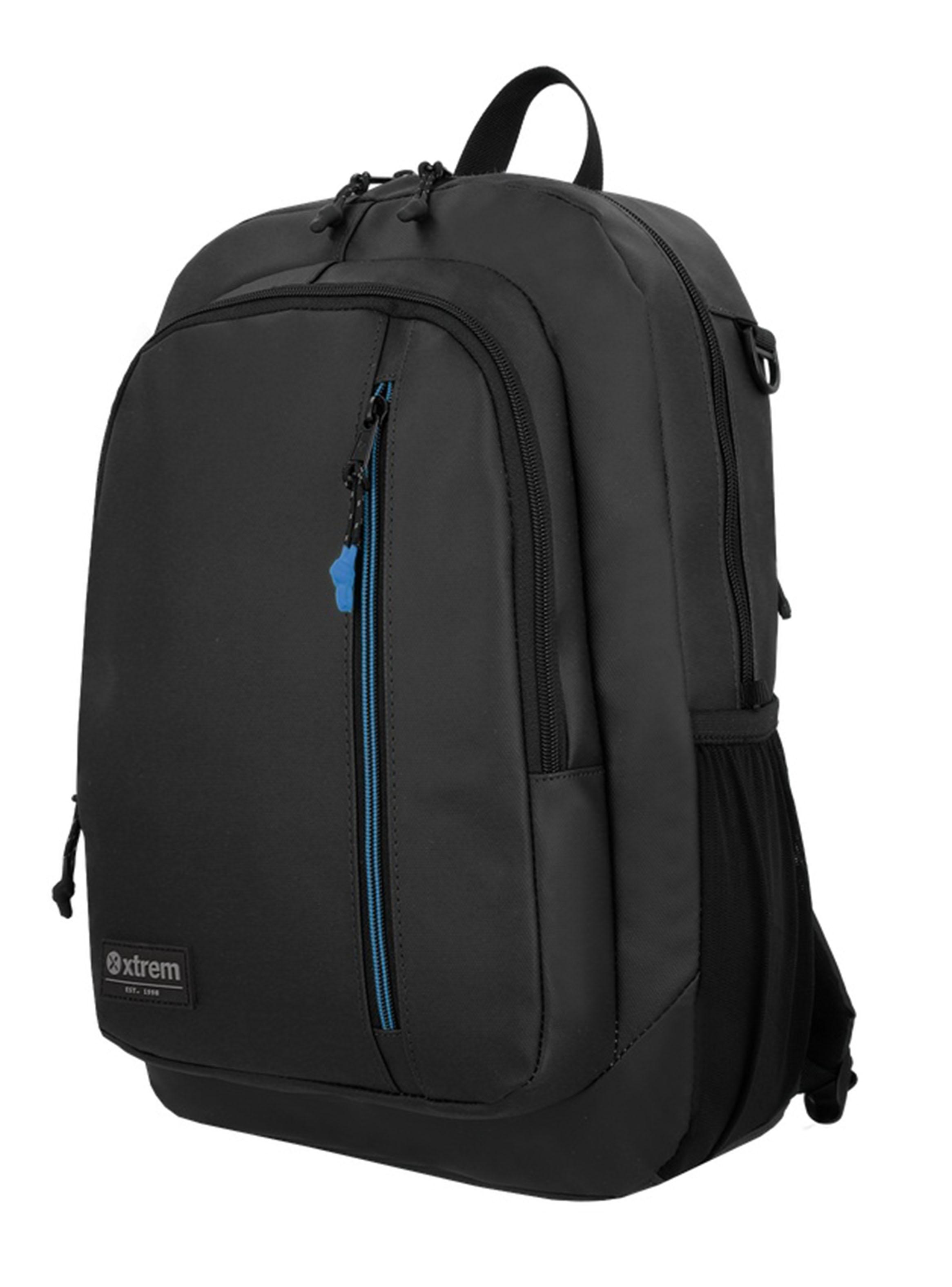 Mochila Notebook 16' Bronx Negro y Azul-2