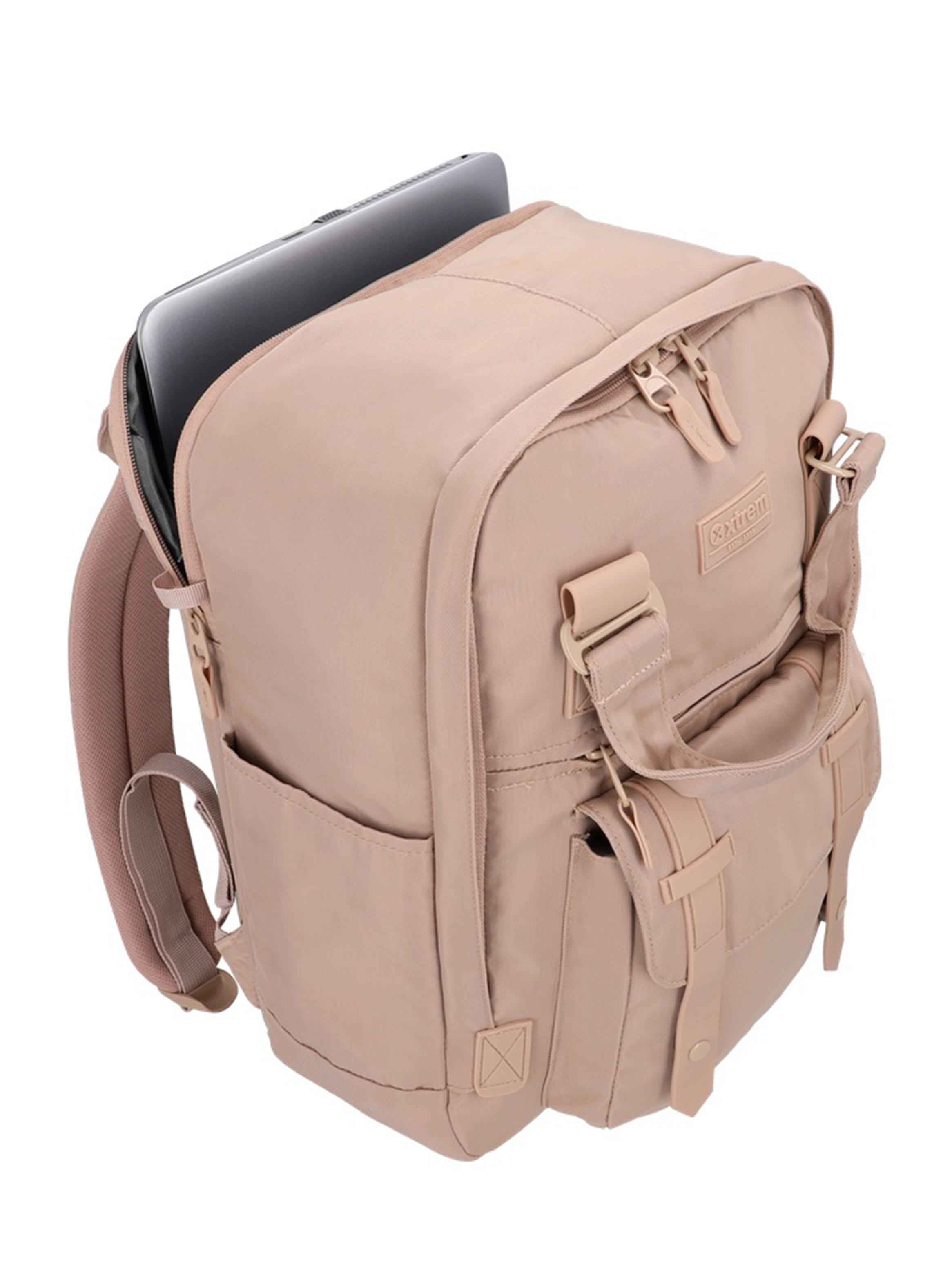 Mochila Notebook 16' Portland Beige-3