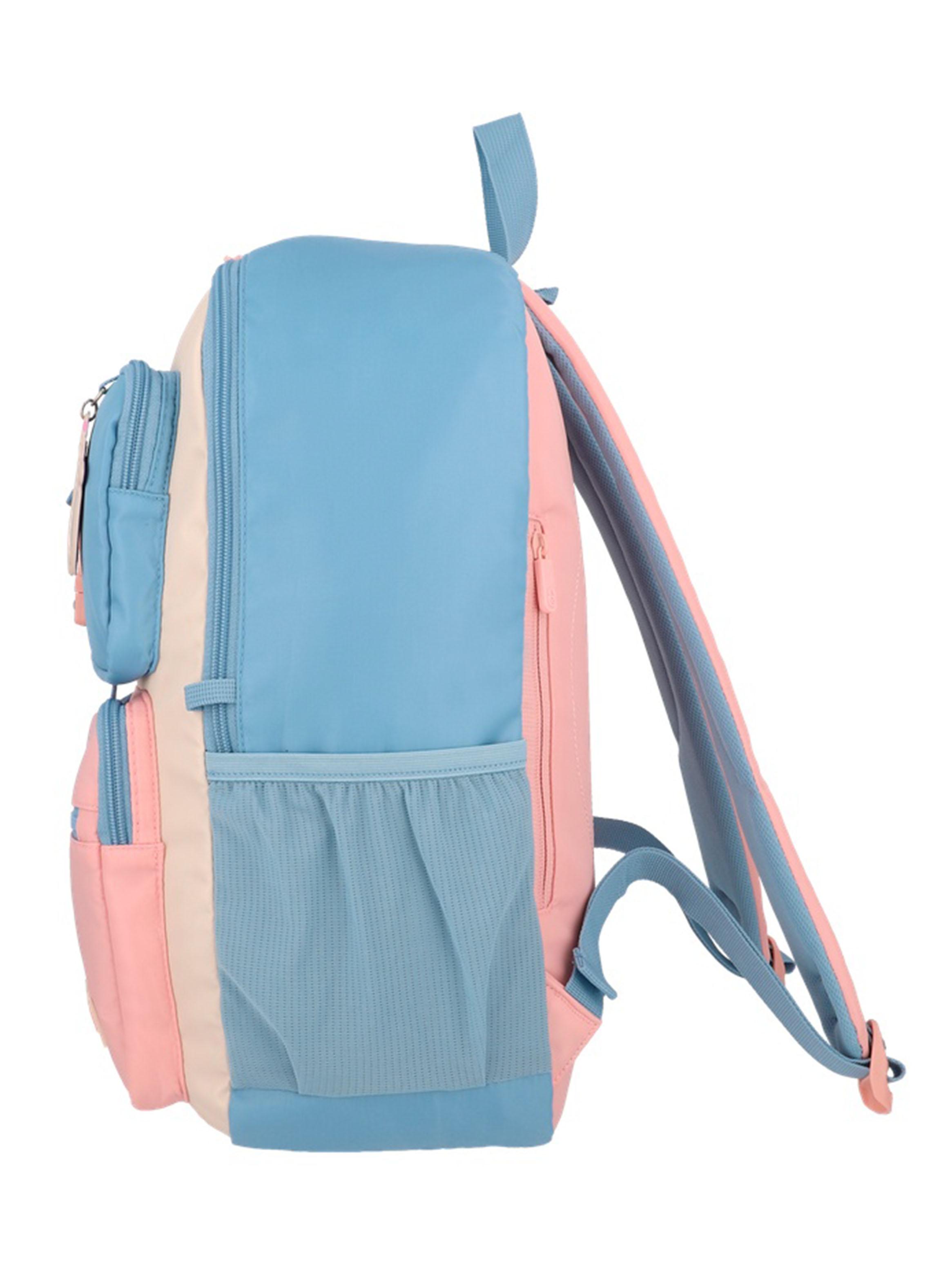 Mochila Notebook Cleveland 6XT Beige Azul 15'-4