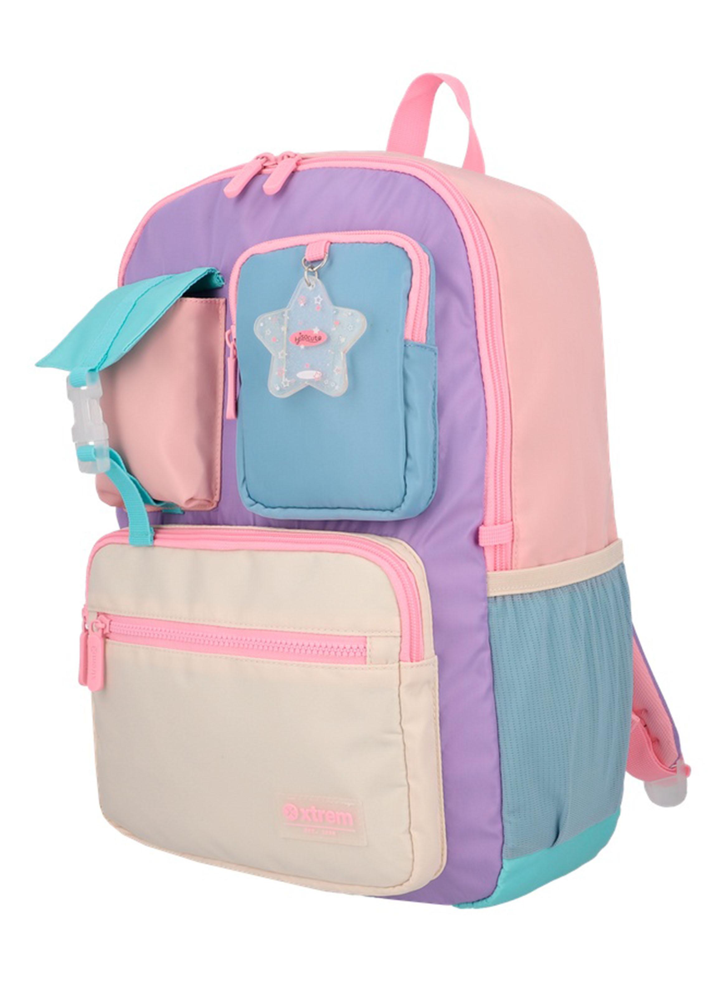 Mochila Notebook 15' Cleveland Morado Multicolor-2