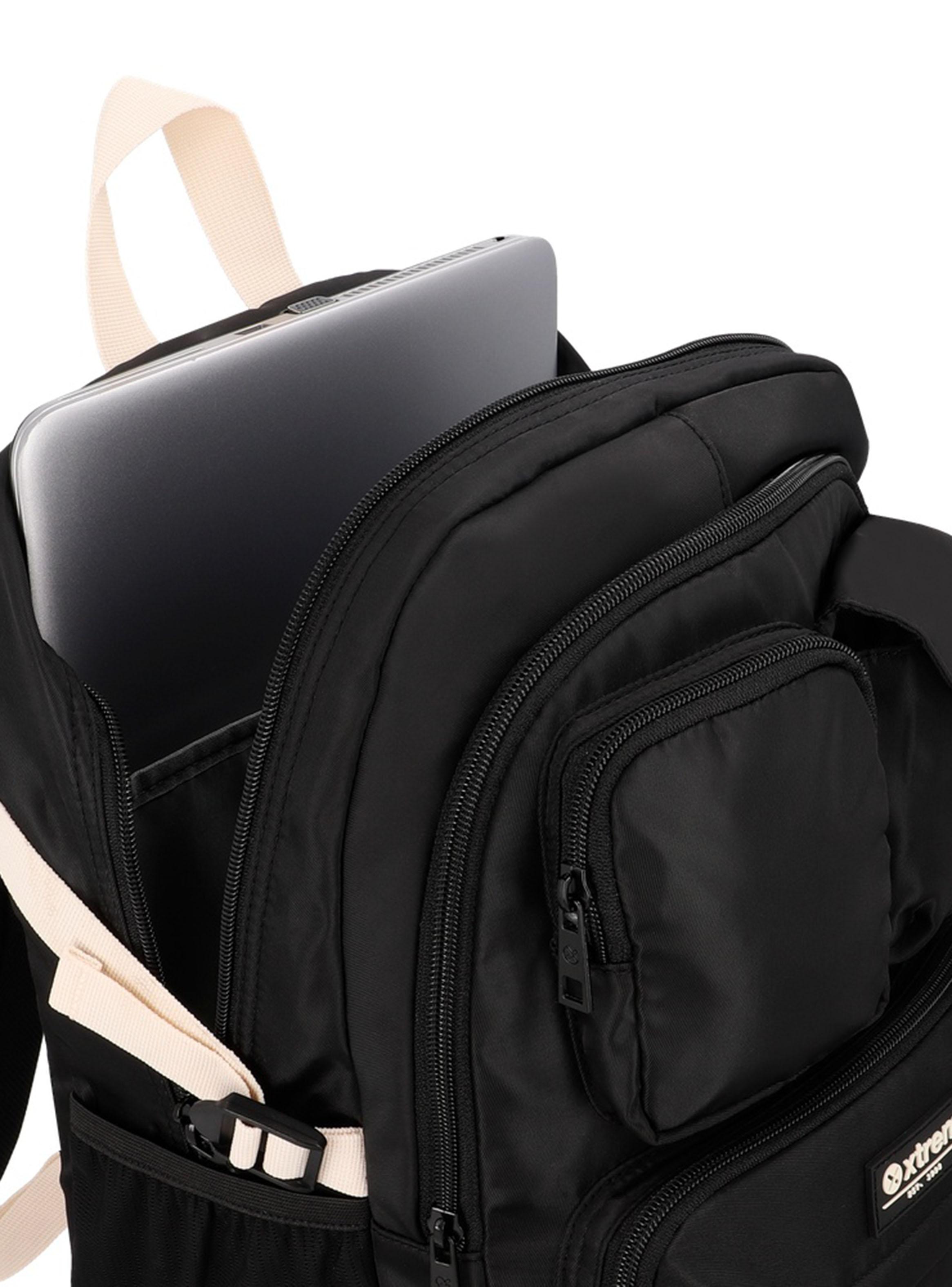 Mochila Notebook Kira 6XT Negro Beige 15'-4