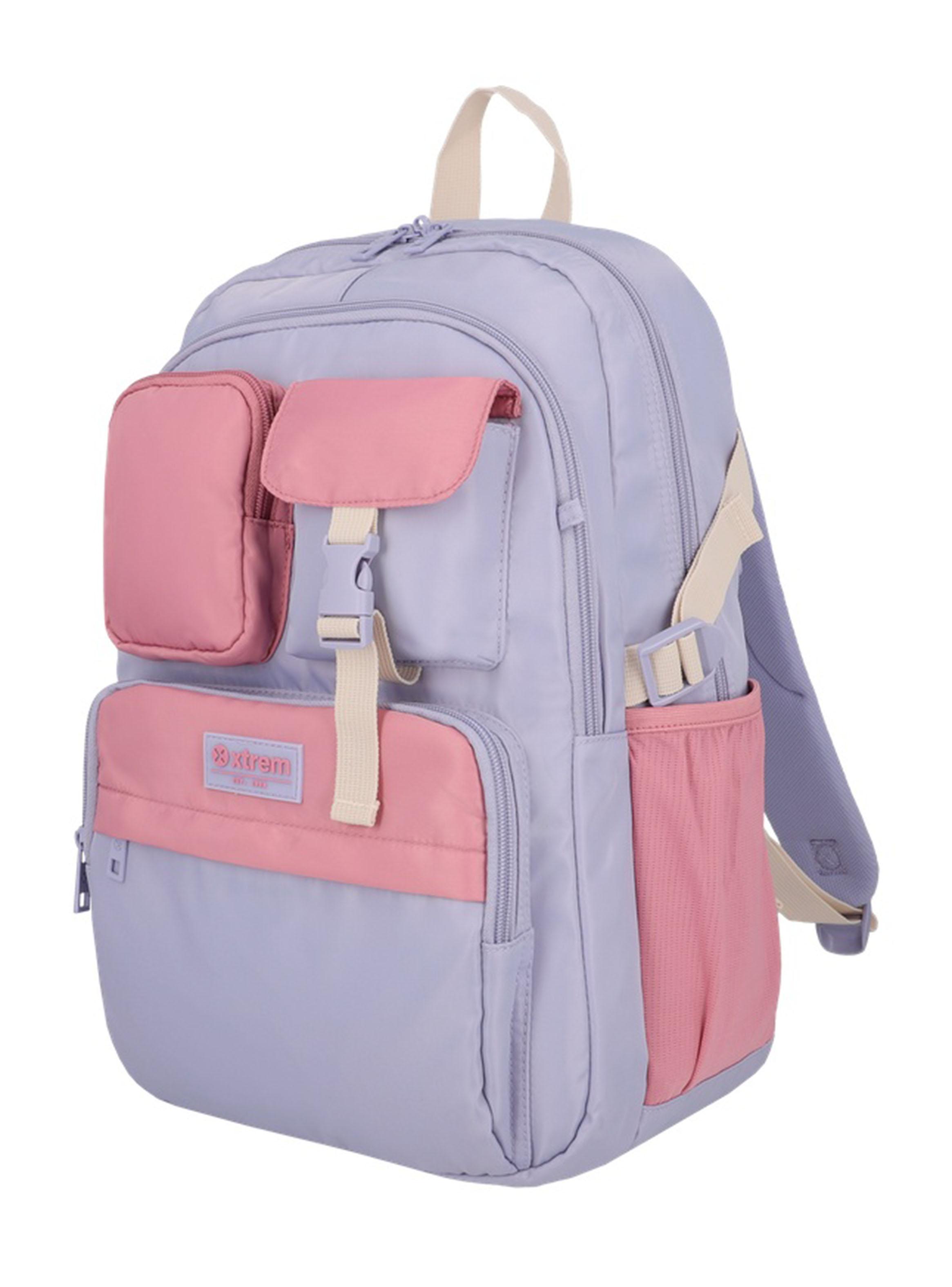 Mochila Notebook Kira 6XT Lila Rosado 15'-2