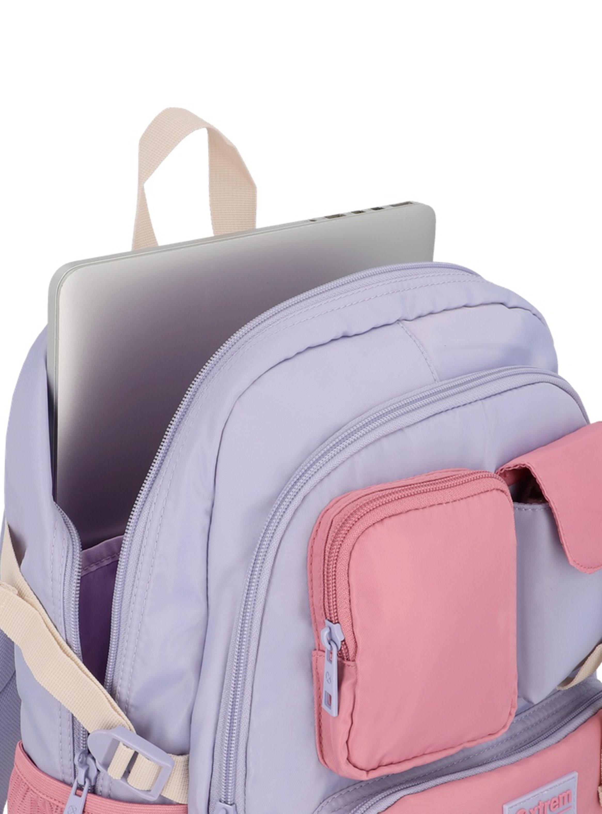 Mochila Notebook Kira 6XT Lila Rosado 15'-4