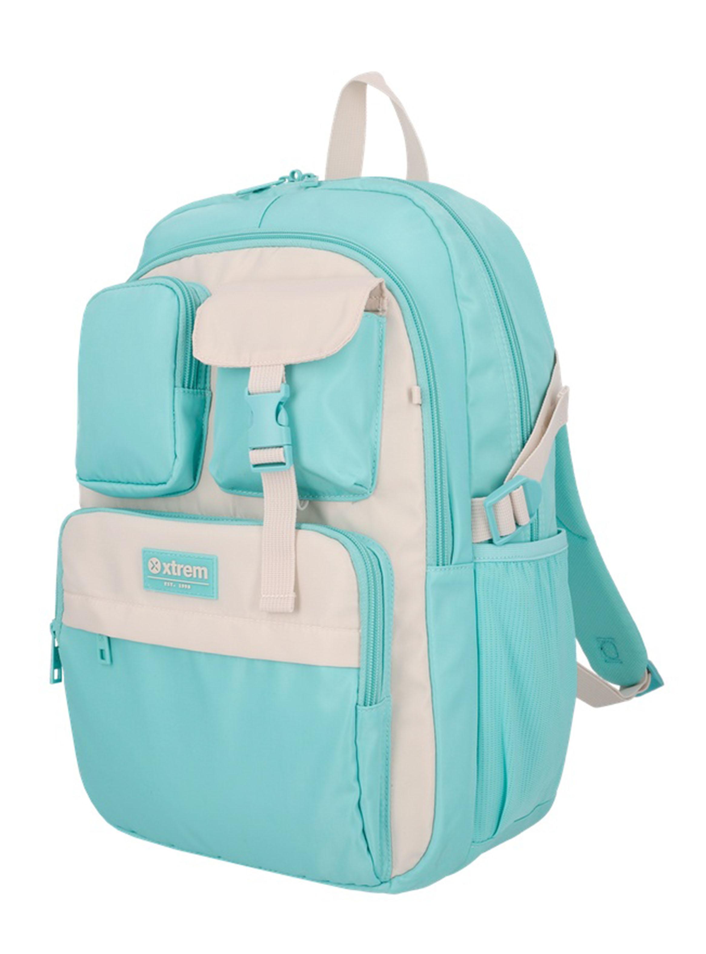 Mochila Notebook Kira 6XT Verde Menta Beige 15'-2