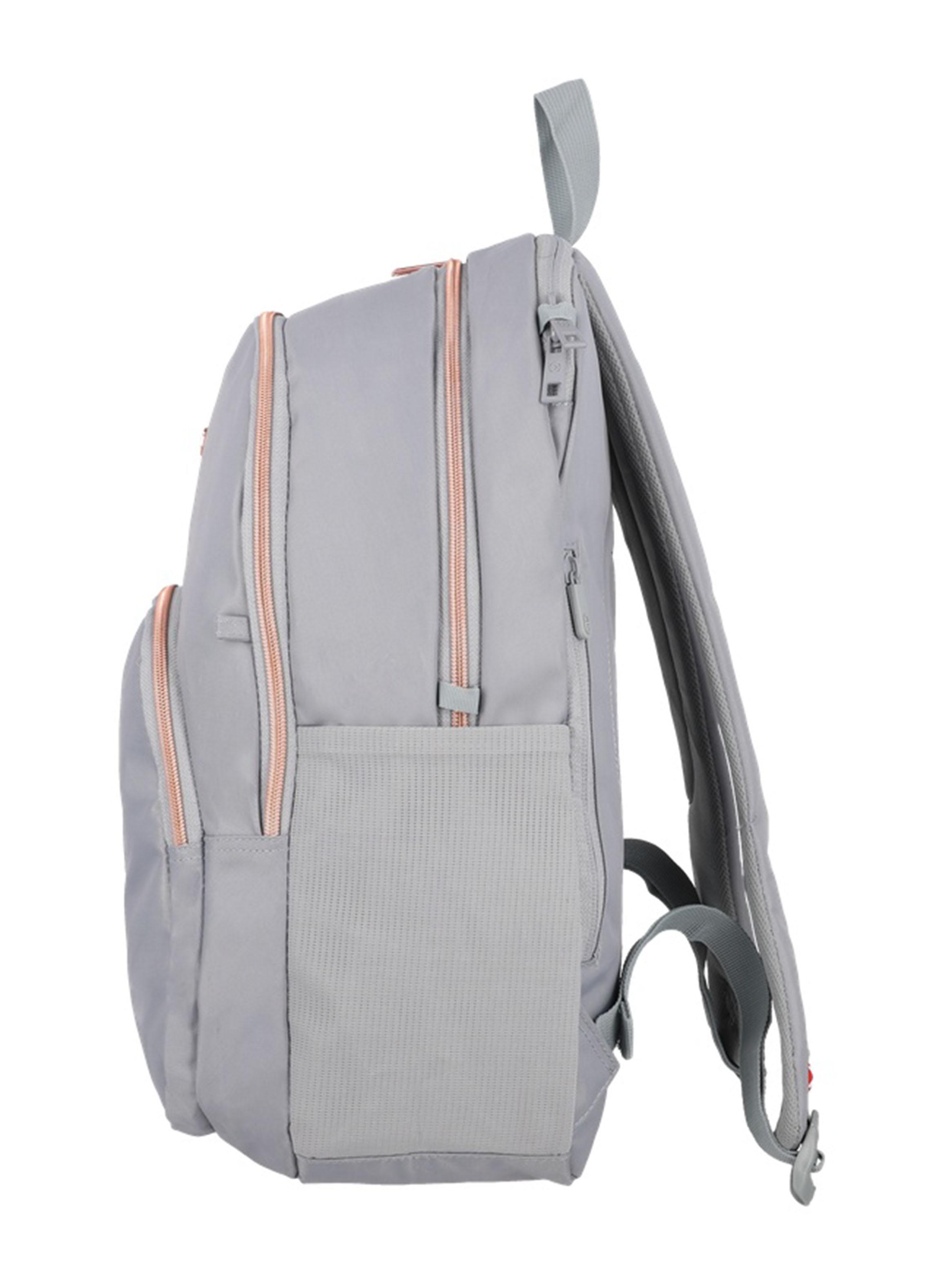 Mochila Notebook Kansas 6XT Gris 15'-3