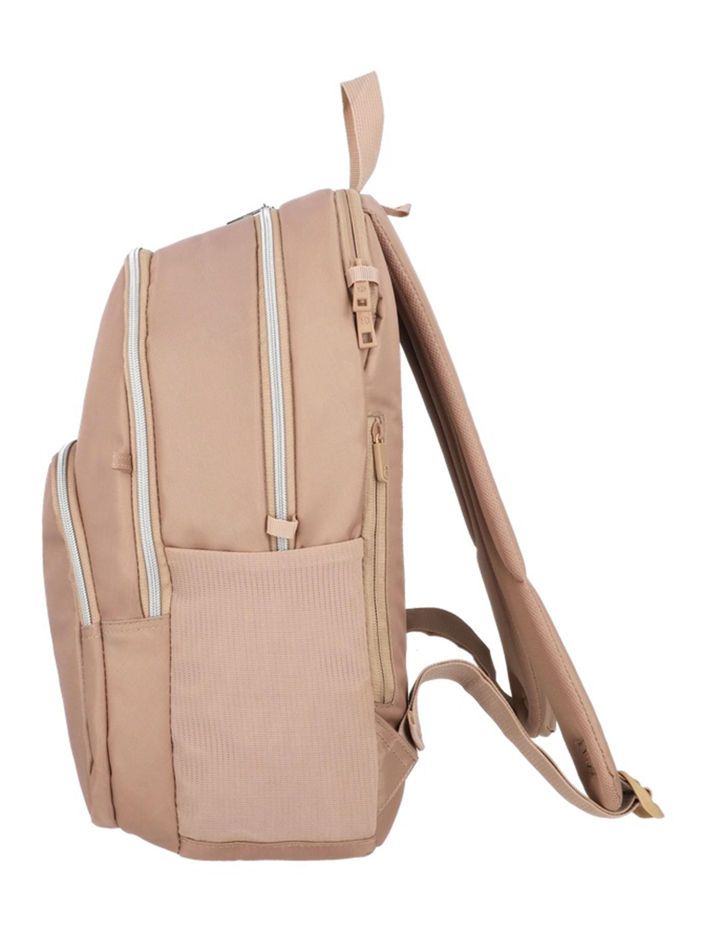 Mochila Notebook Kansas 6XT Beige 15'-3