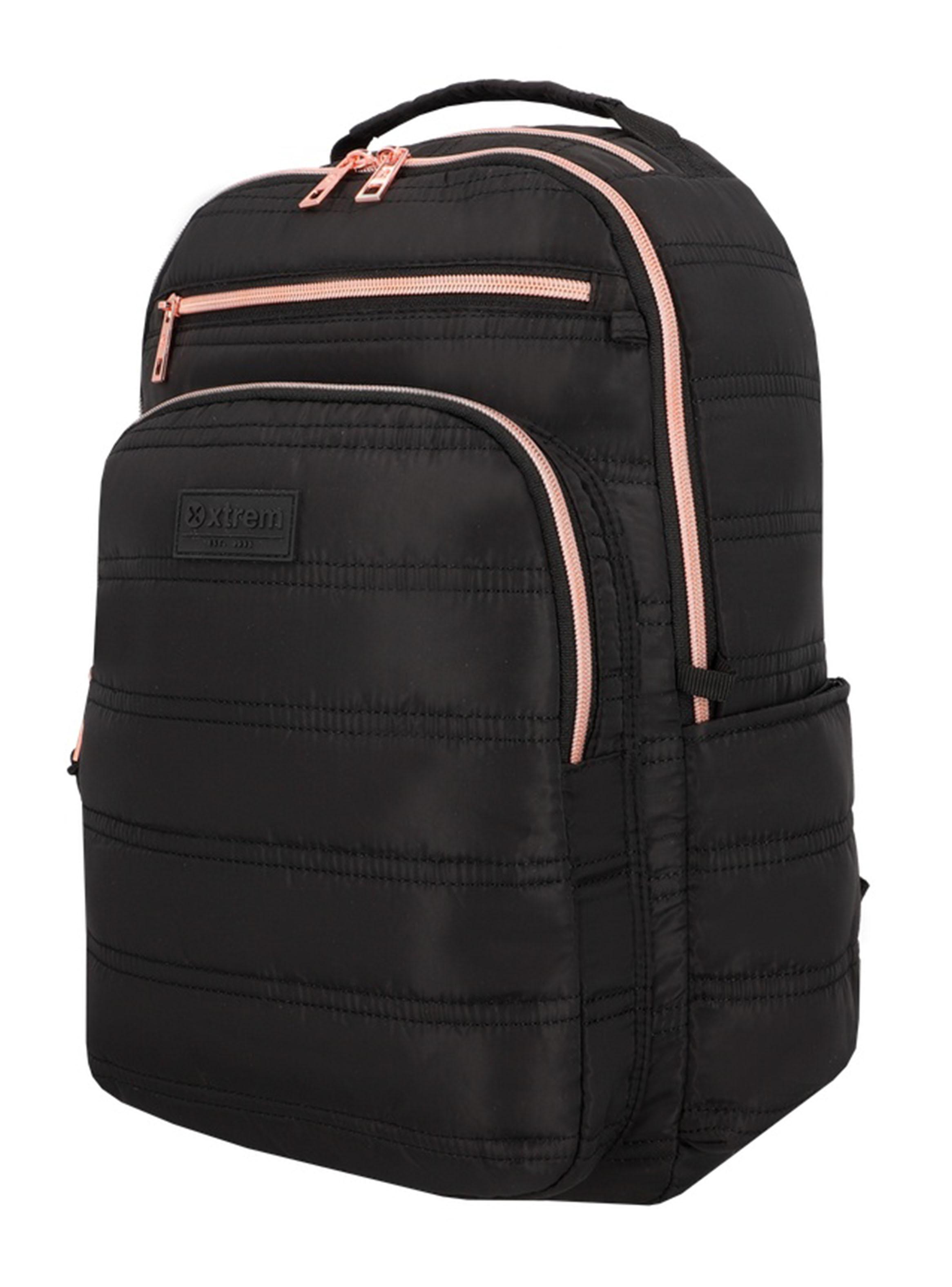 Mochila Notebook Vermont 6XT Negro Rose Gold 15'-2