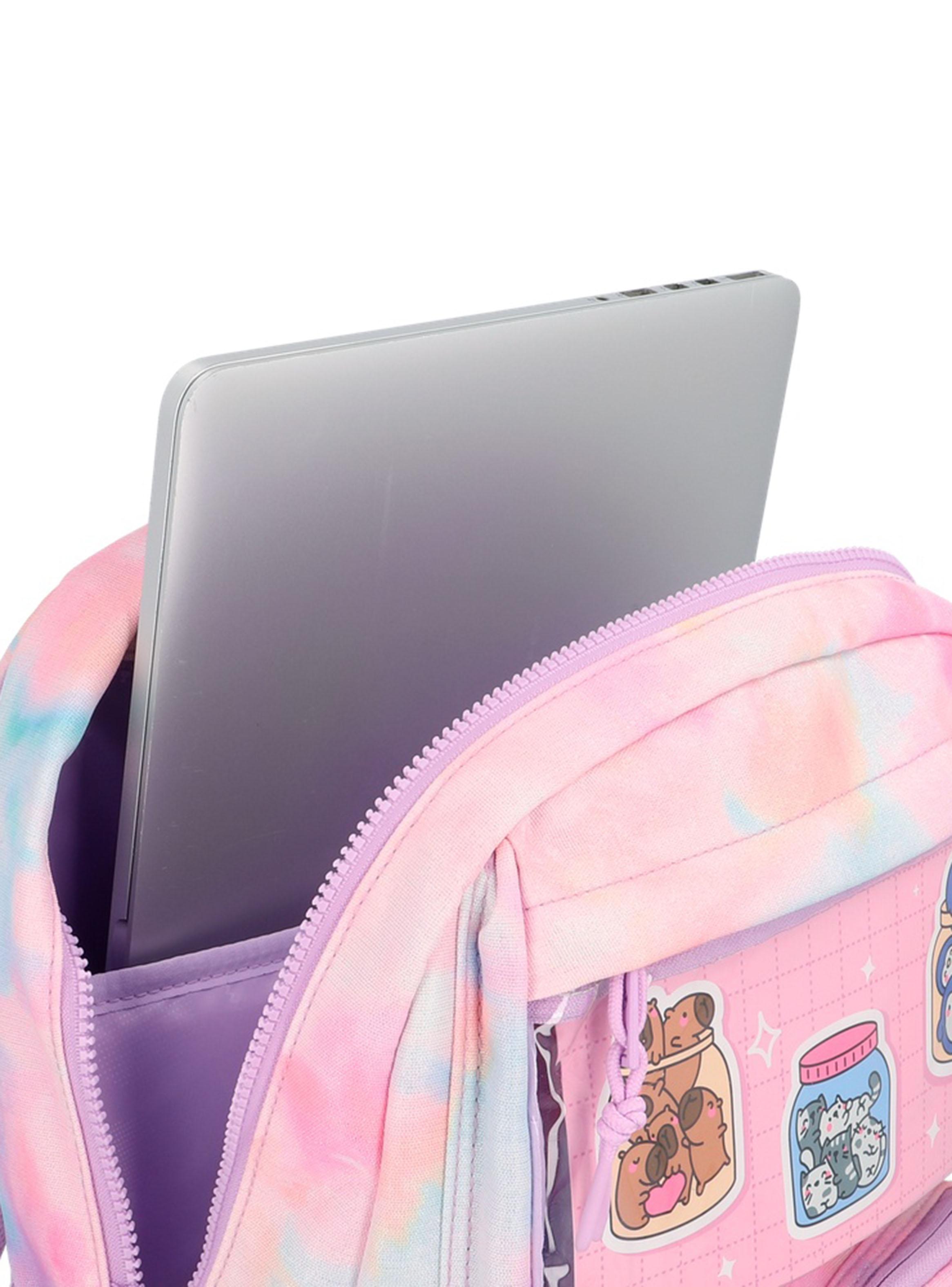 Mochila Notebook Queens 6XT Rosado Multicolor 15'-4