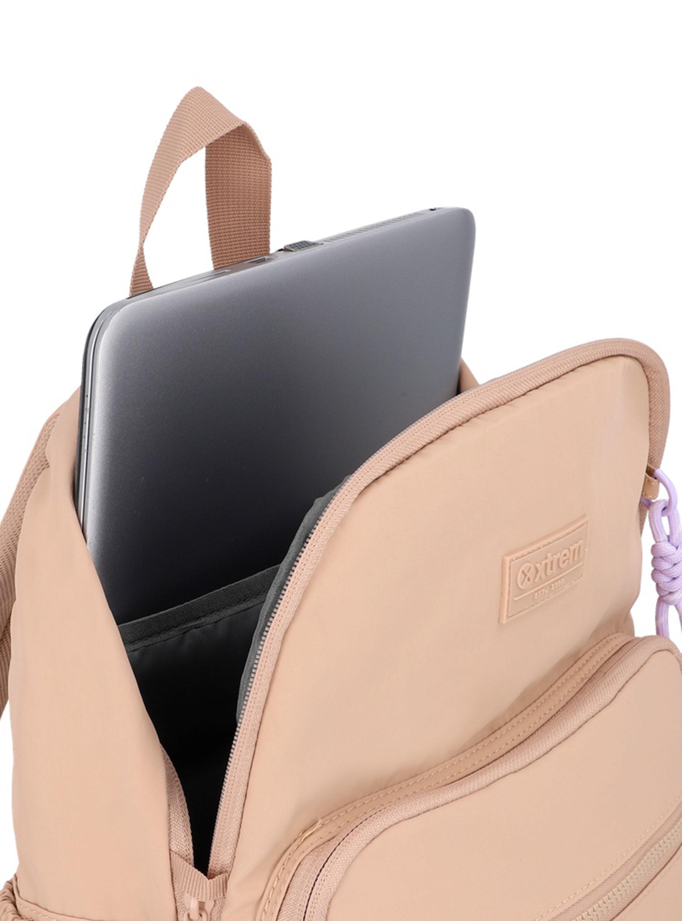 Mochila Notebook Brighton 6XT Beige 14'-4