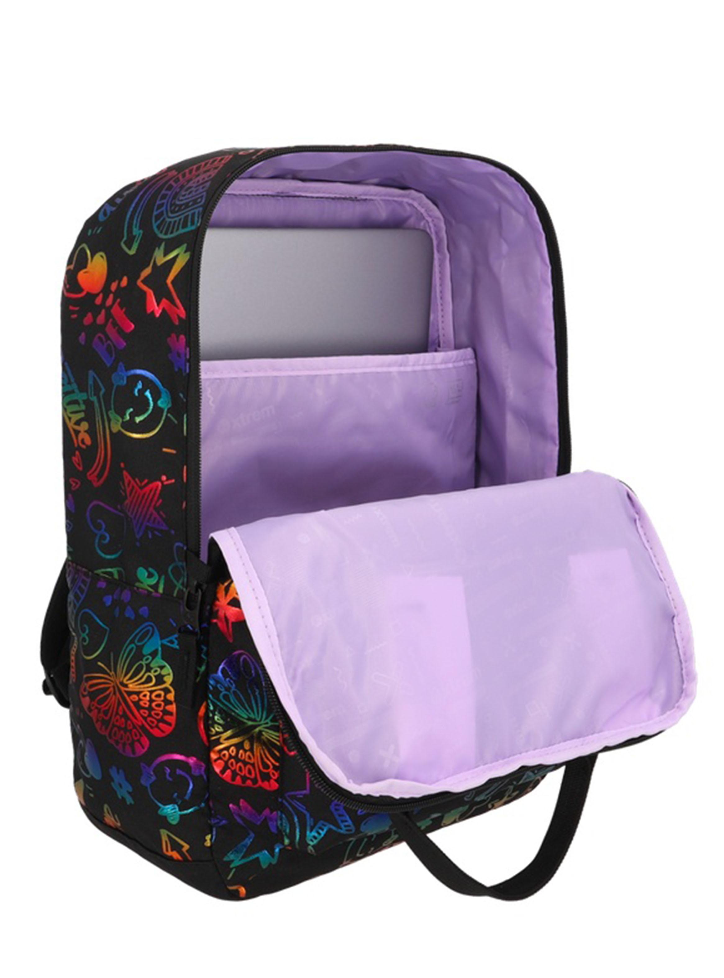 Mochila Notebook Leia 6XT Negro Multicolor 15'-4