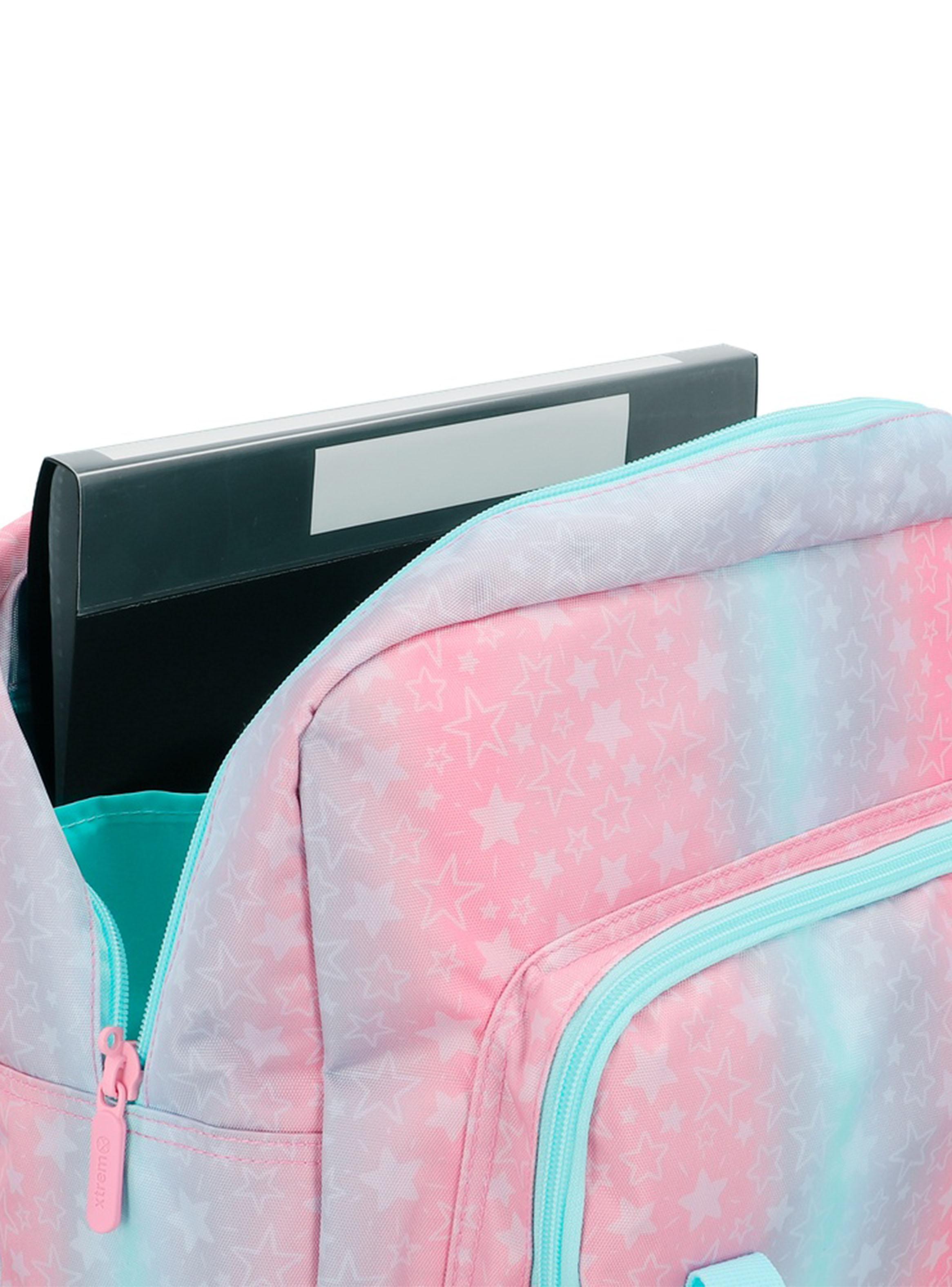 Mochila Escolar Harvey Estrellas Multicolor-4