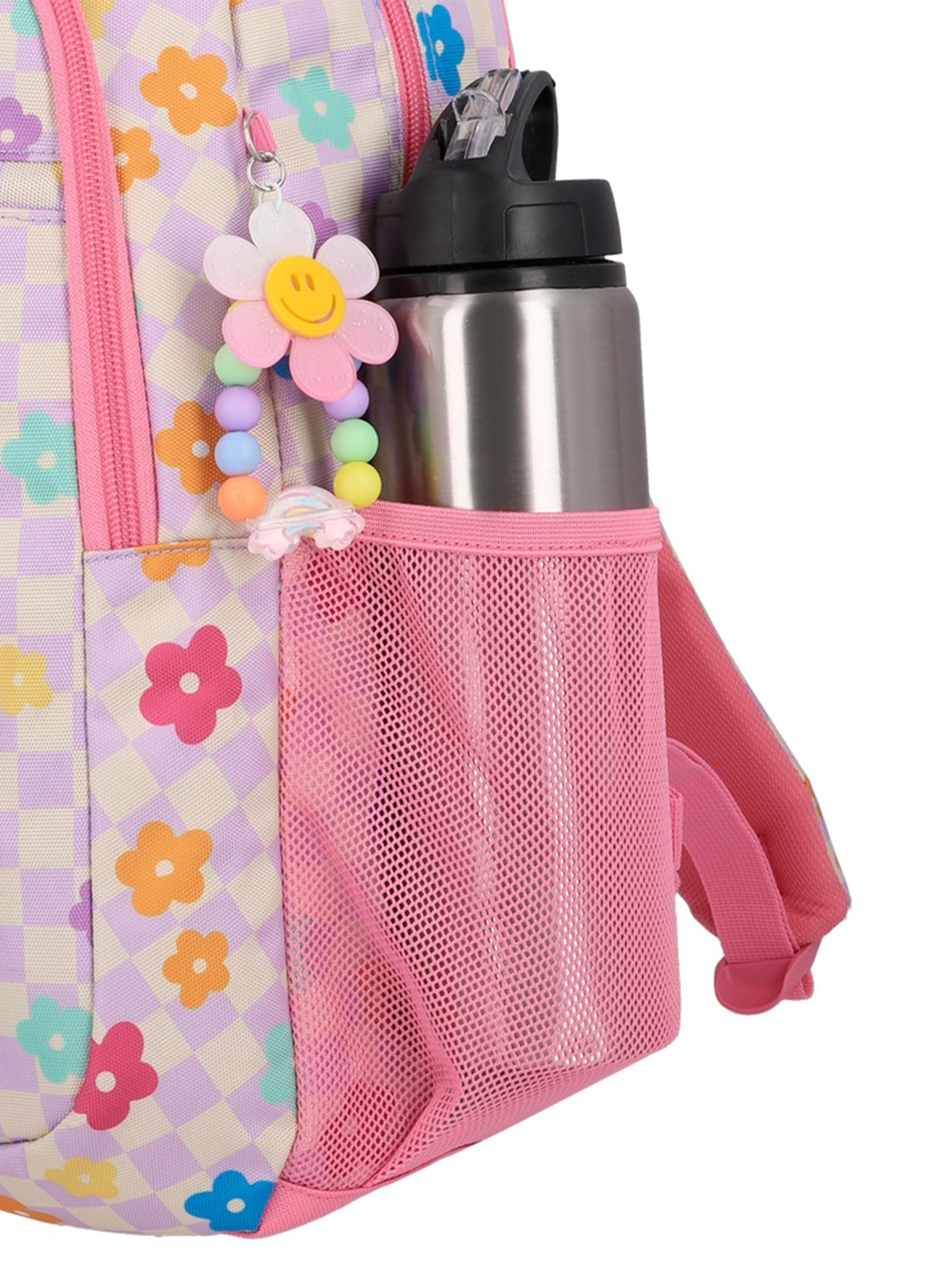 Mochila Logan 6XT Flores Rosado-4