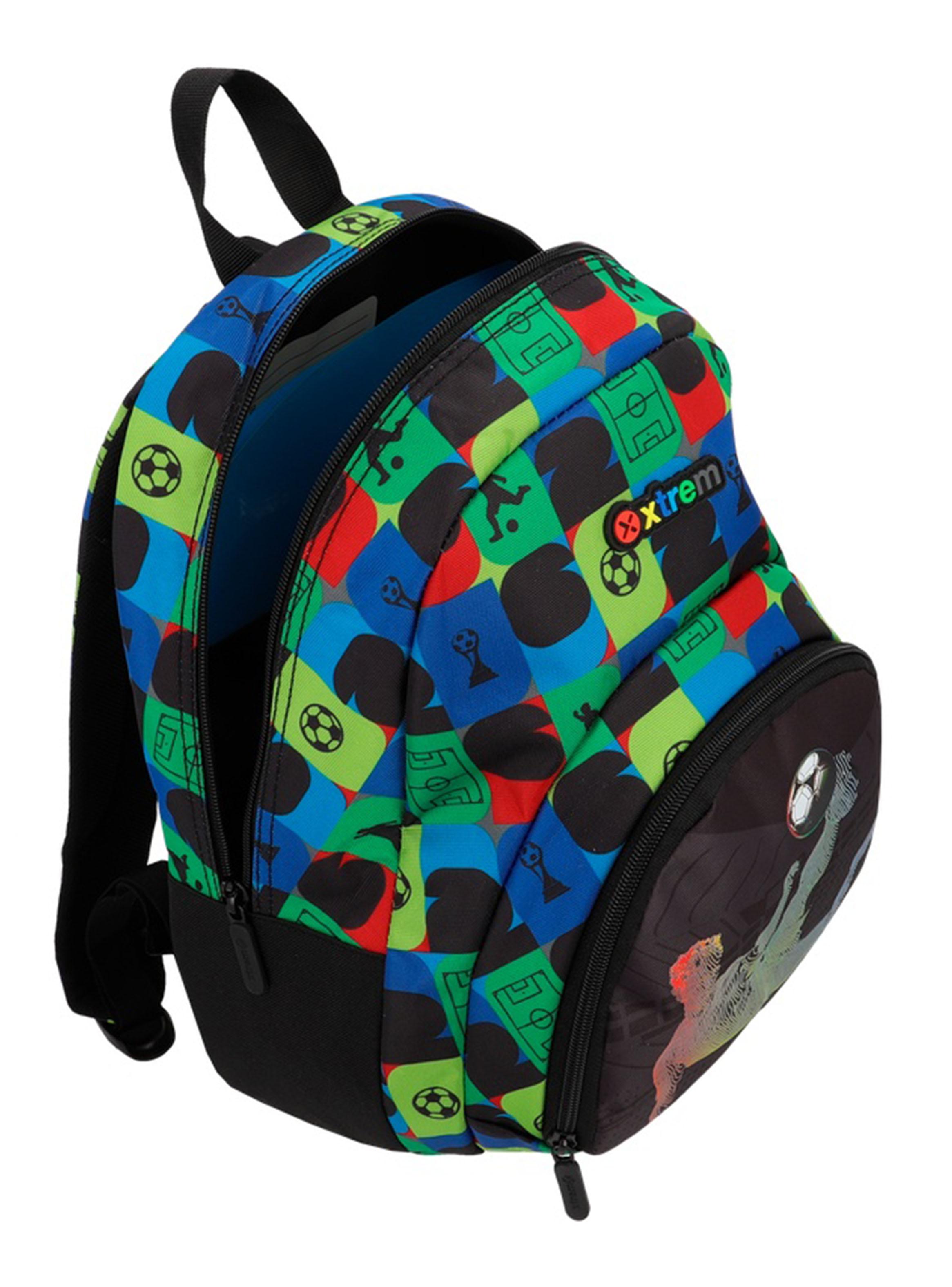 Mochila Escolar Power Fútbol Multicolor-3