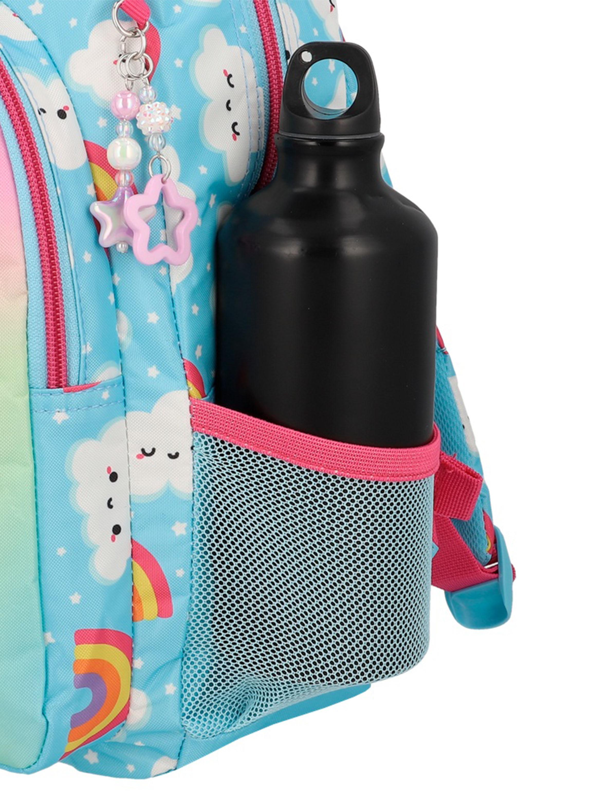 Mochila Kinder 6XT Arcoíris Celeste-4