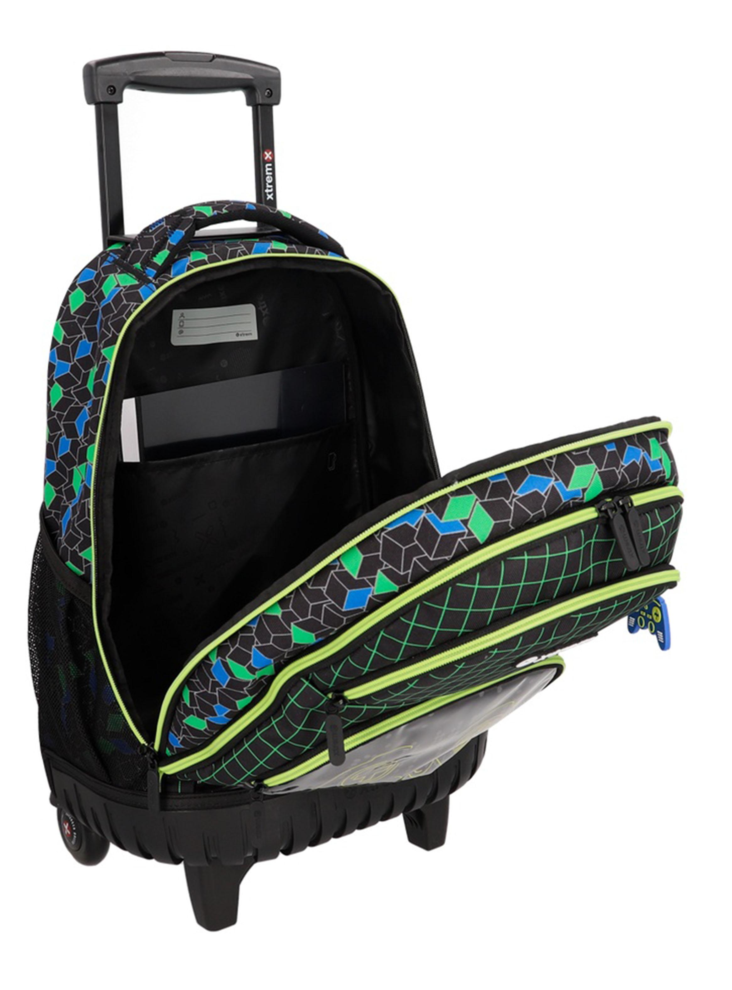 Mochila con Ruedas Cross 6XT Gamer Negro-3