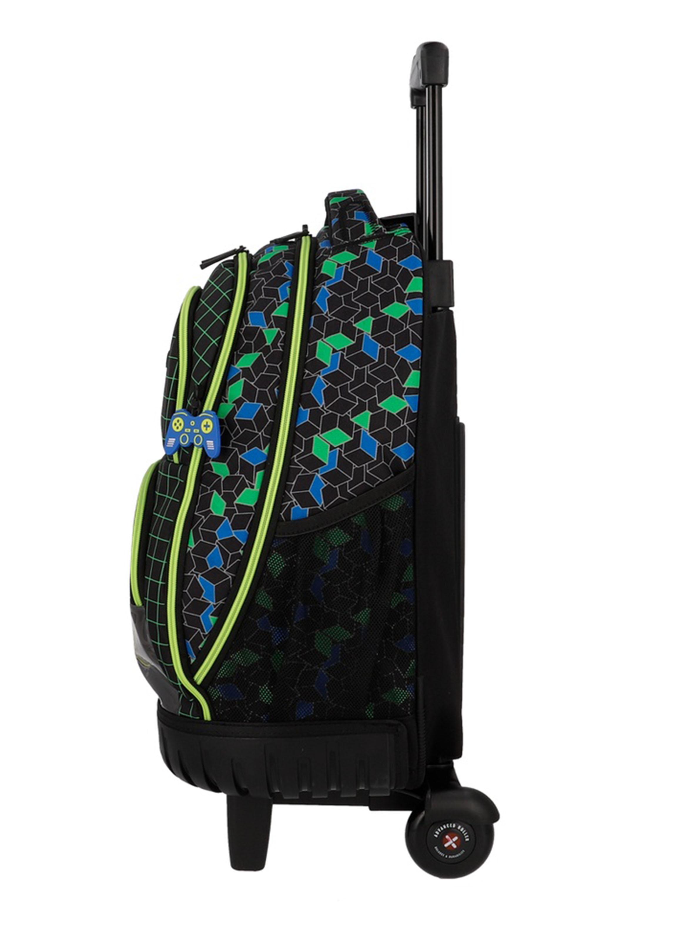 Mochila con Ruedas Cross 6XT Gamer Negro-2