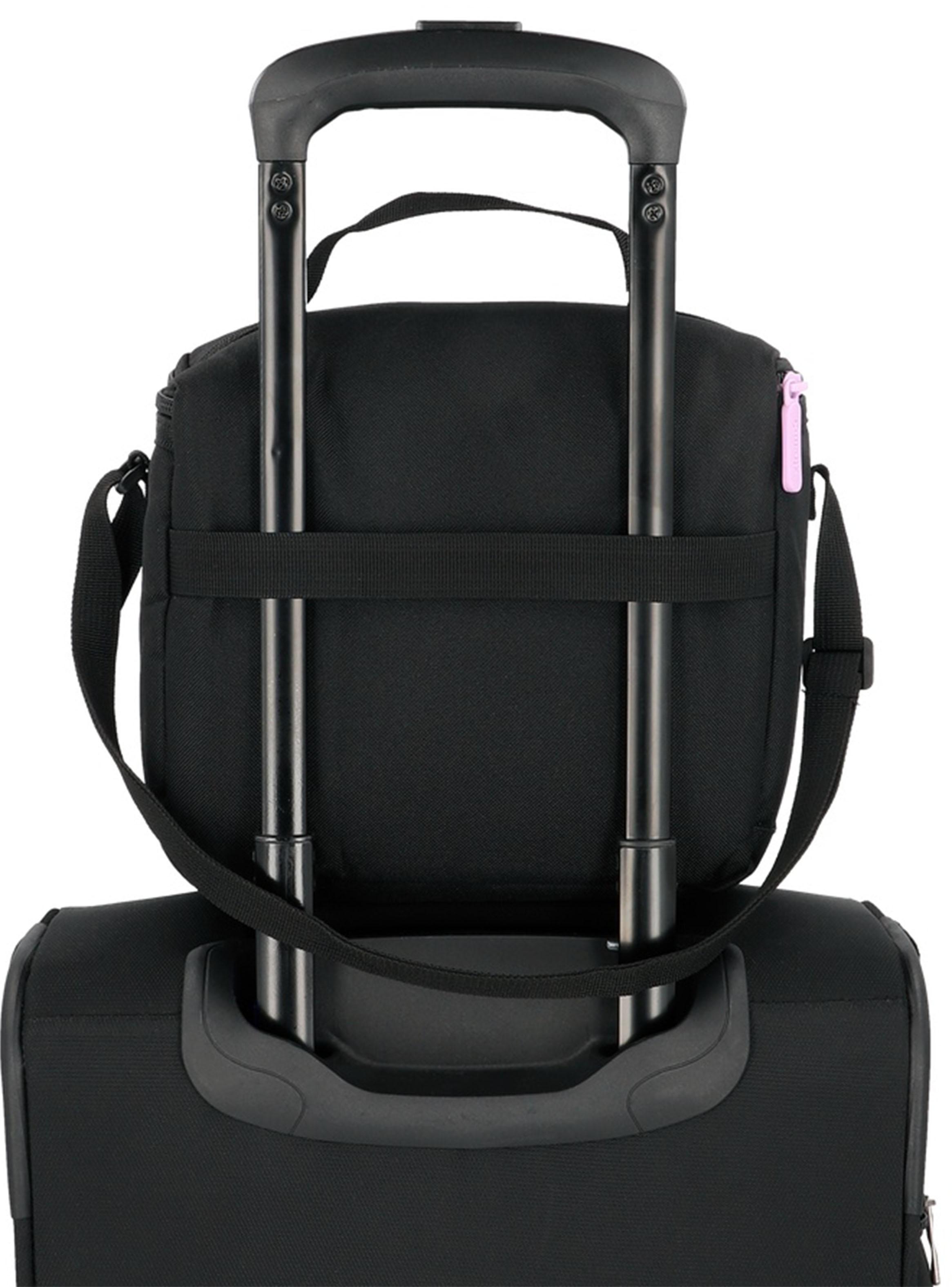 Megapack Mochila Escolar Gatos Negro y Morado-2