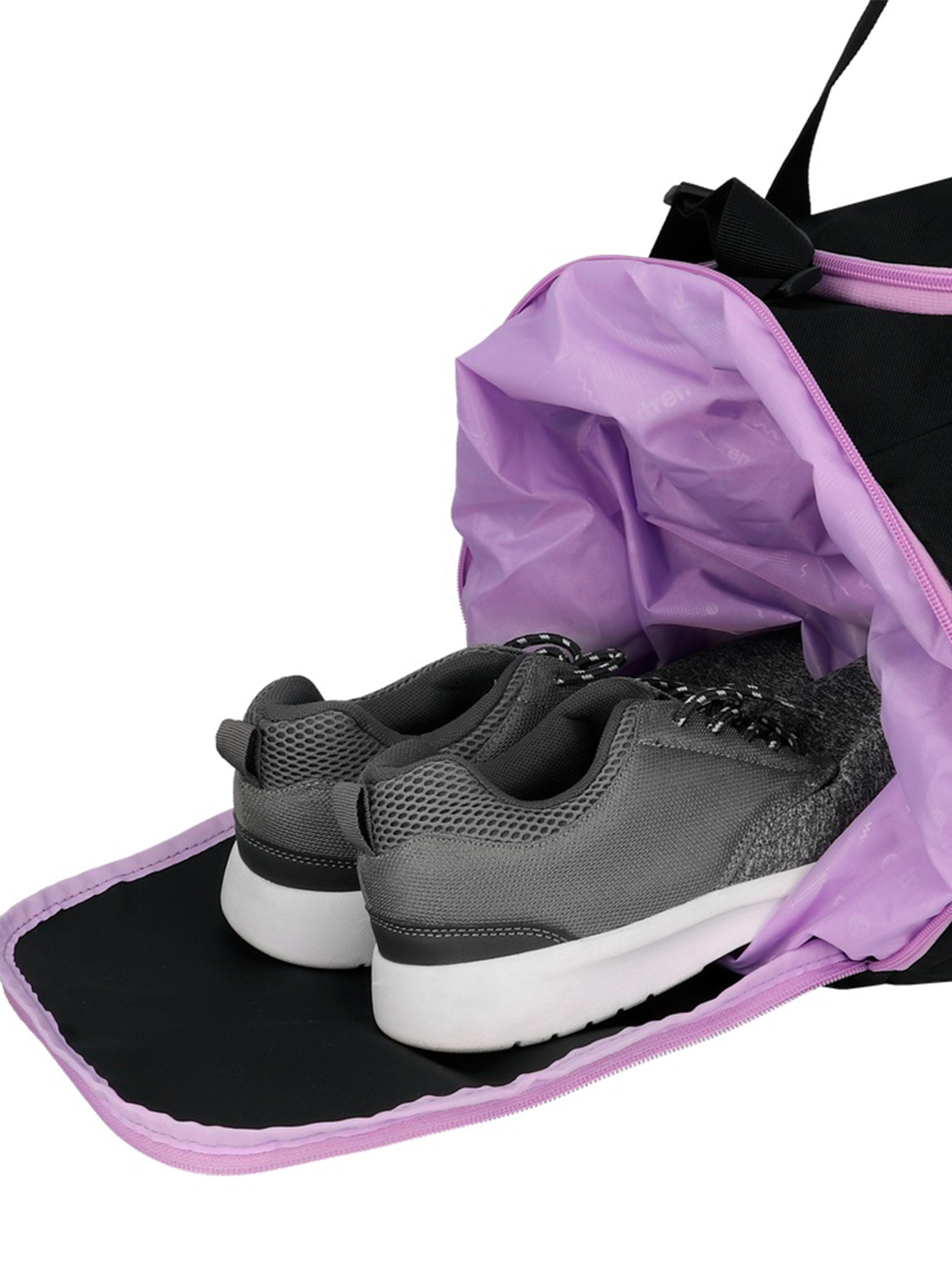 Megapack Mochila Escolar Gatos Negro y Morado-3