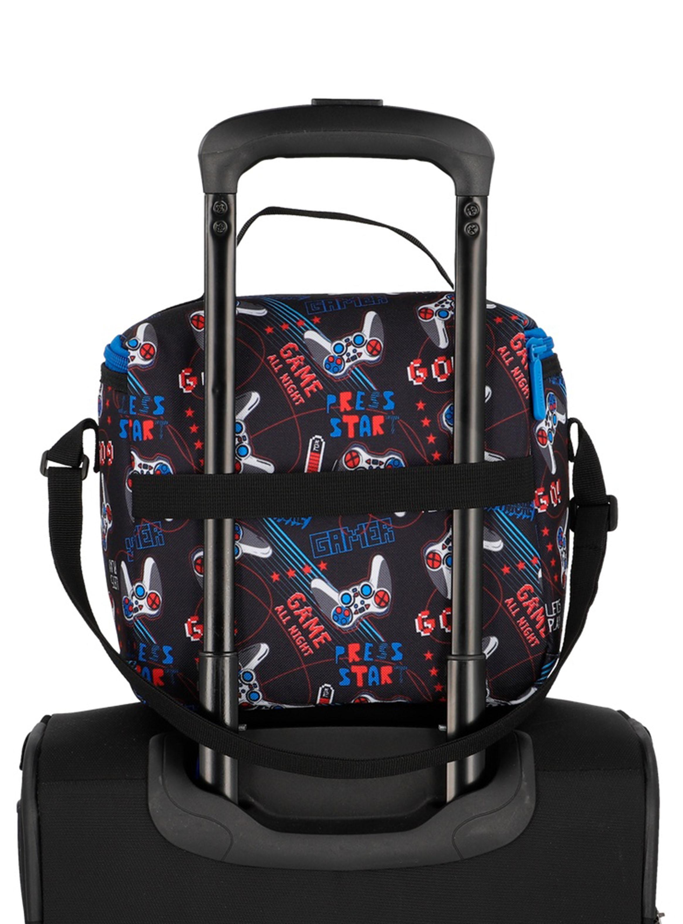 Multipack Mochila Escolar Gamer Negro-4