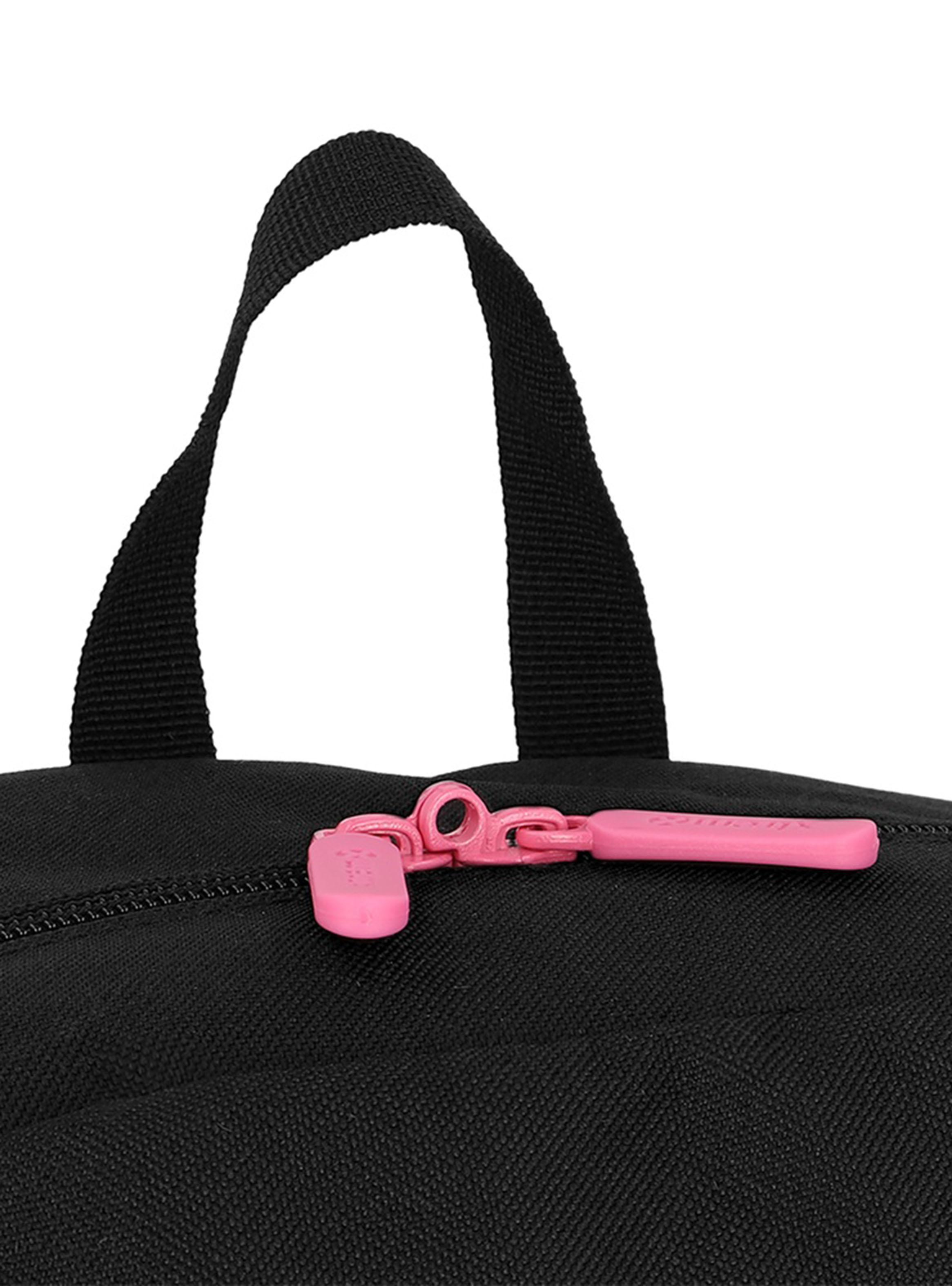 Triple Pack Mochila Escolar Negro y Rosado-3