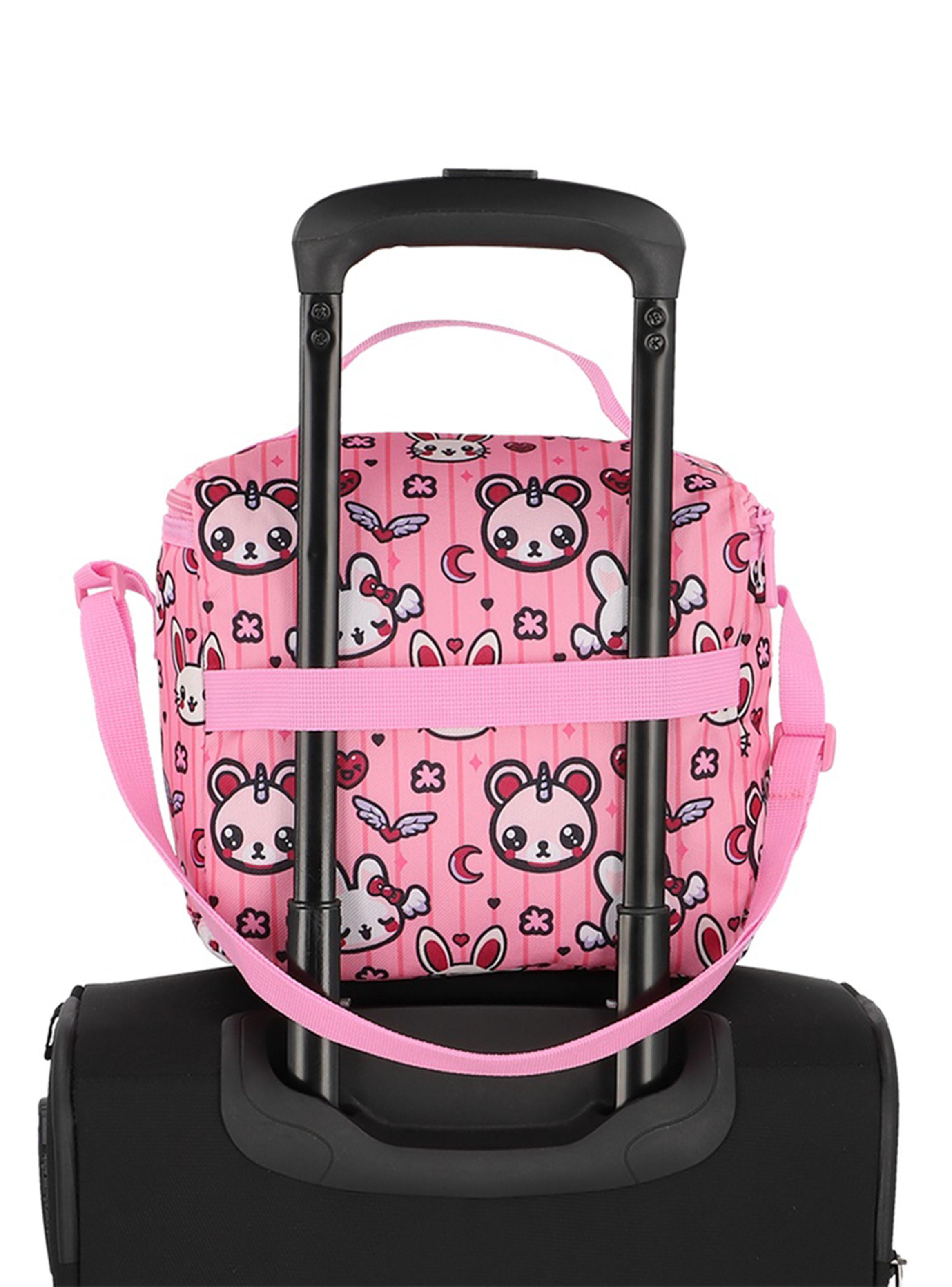 Triple Pack Mochila Escolar Conejo Rosado-4