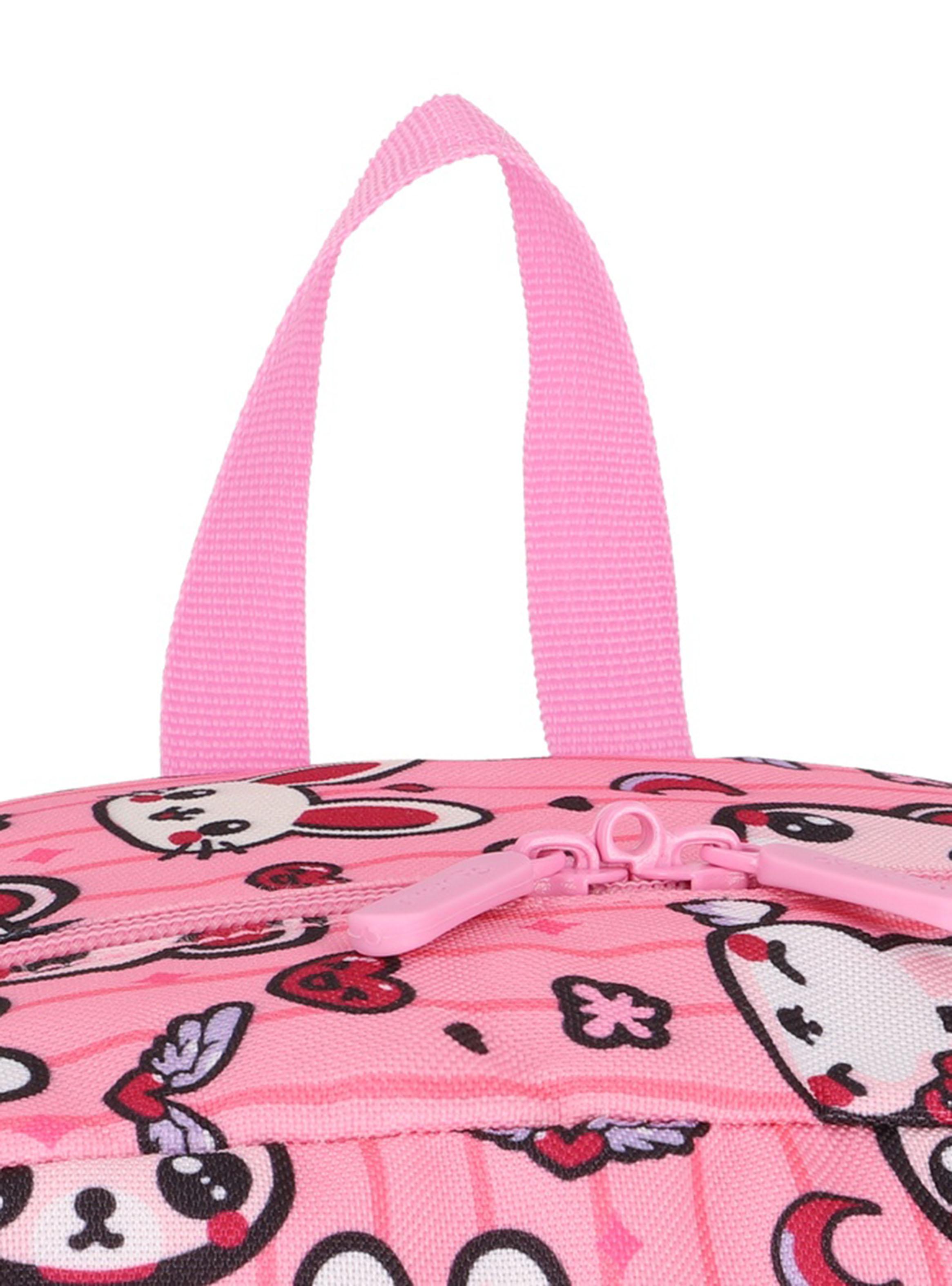 Triple Pack Mochila Escolar Conejo Rosado-3